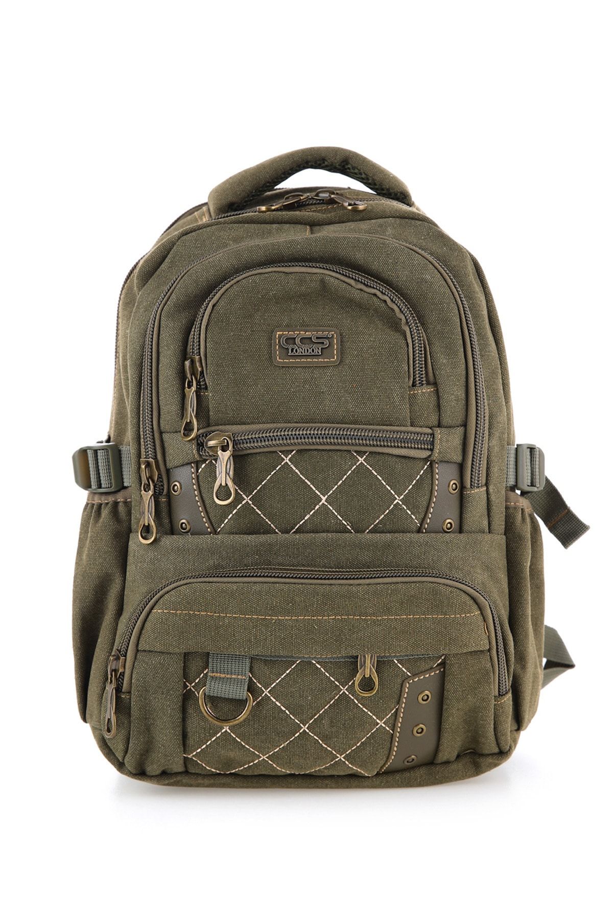 D NGABAGS S Khaki Ccs51411 Canvas Fabric Unisex Water Resistant