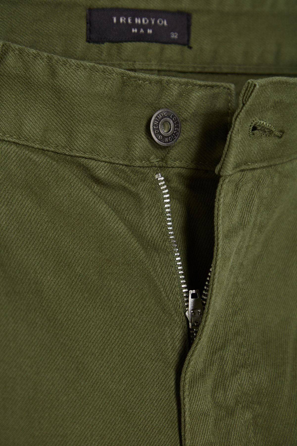 Trendyol Collection-Khaki 100 % Baumwolle Relax Fit Boyfriend Jeans Jeans TMNAW23JE00043 7
