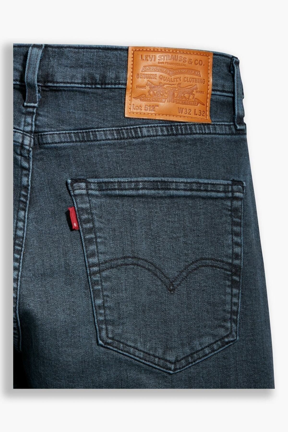 Levi's شلوار جین مردانه 512™ Slim Taper - مشکی آبی ریچموند