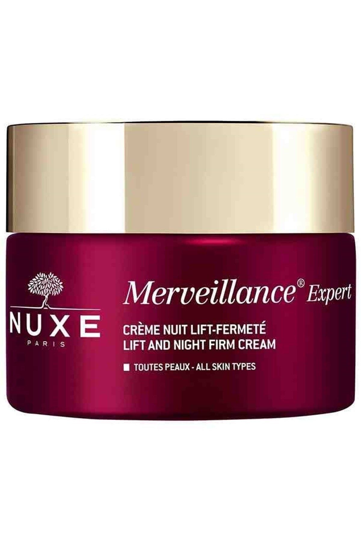 Nuxe کرم شبانه تقویت کننده و جوان‌کننده پوست مدیریت تخصصی مرویلنس اکسپرت 50 میلی‌لیتر