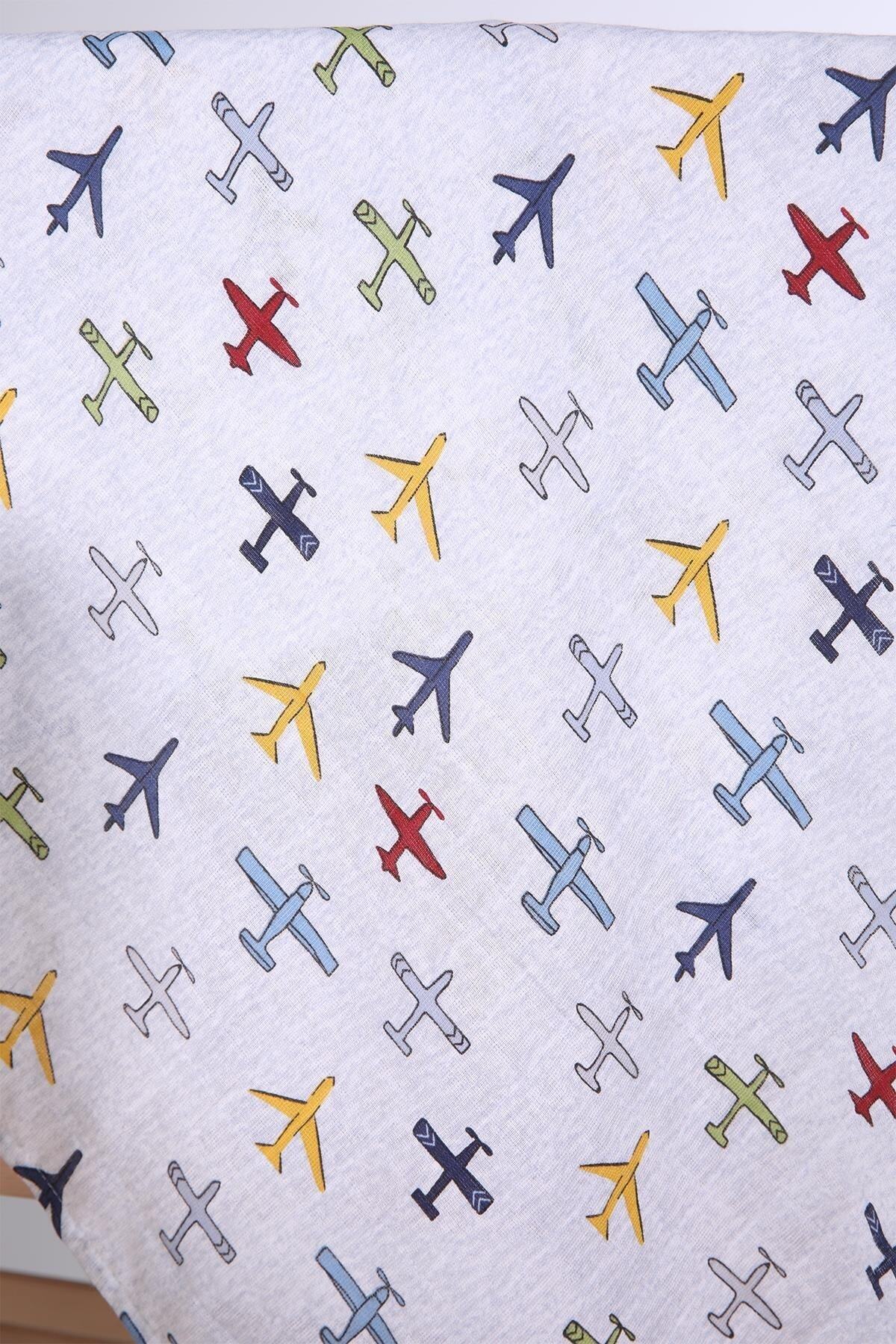 Babyhola 2'li Müslin Örtü Seti 80x80cm Kutulu Organik Hediyelik Emzirme Alt Açma Yenidoğan Puset Ört fotoğrafı 4 (önizleme)