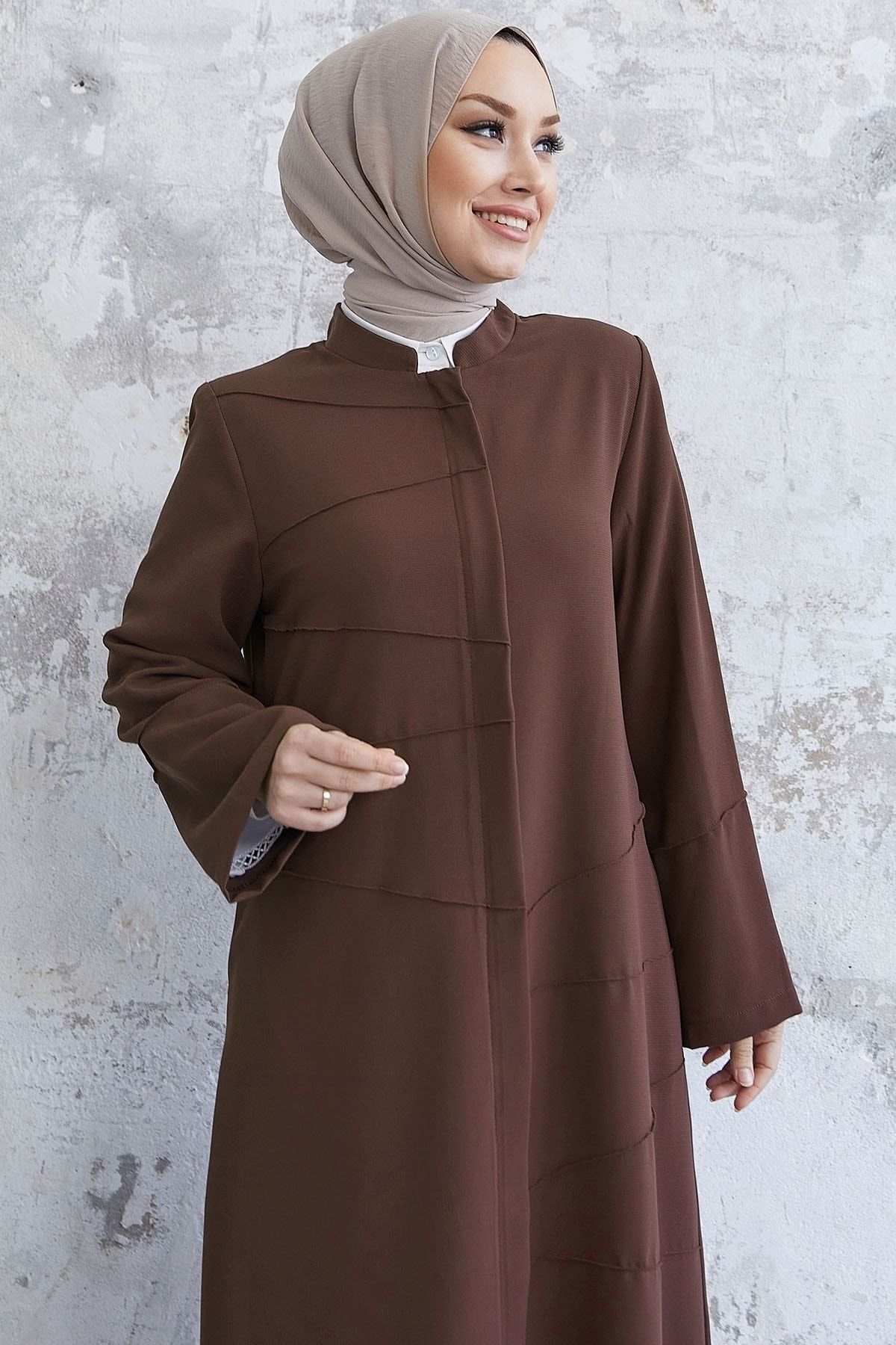 InStyle-Vzor potrubí ze slonoviny Abaya - Hnědá 3
