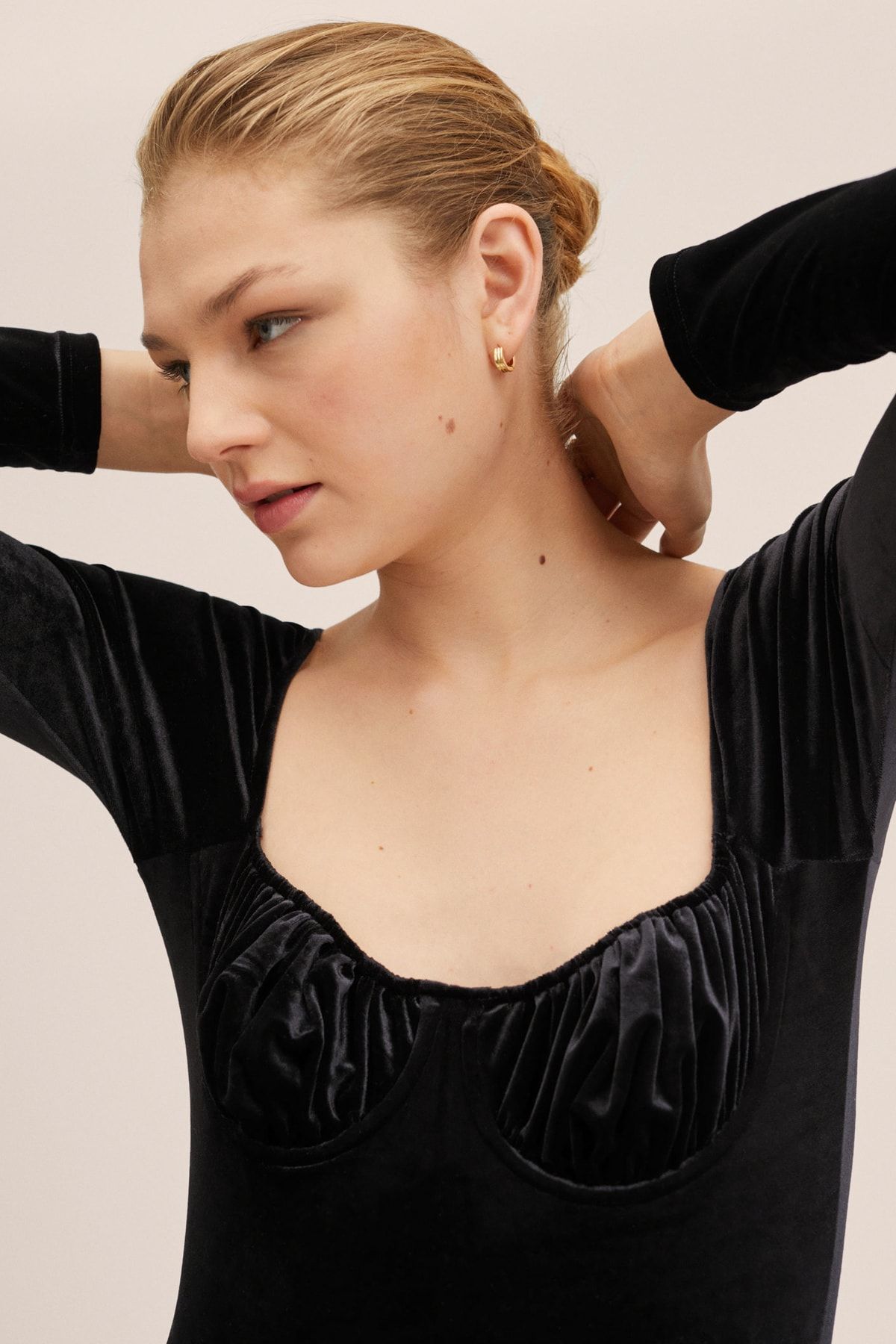 MANGO-27080433 Damen/Mädchen Schwarz 5