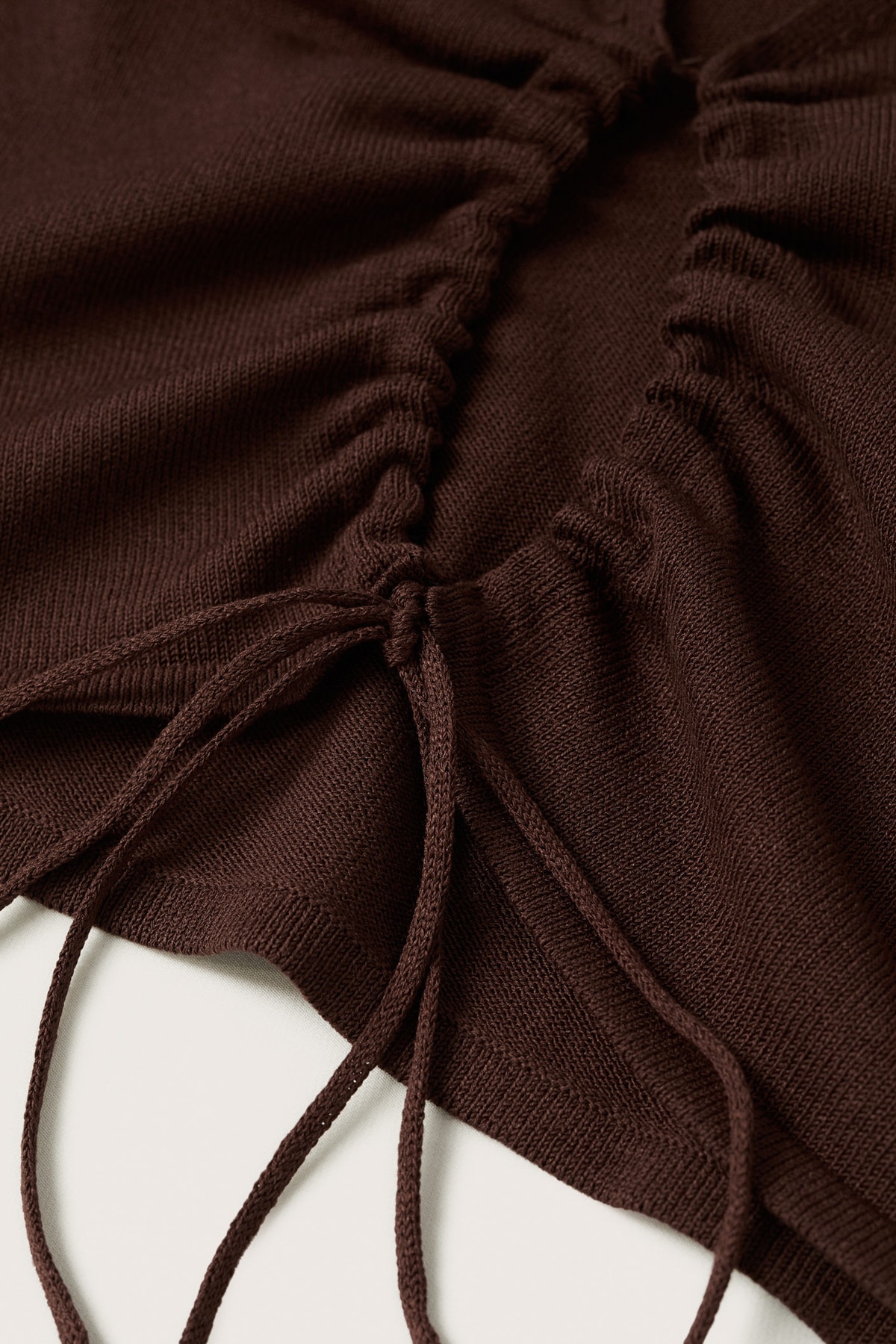 بافت و پلیور زنانه قهوه ای منگوMANGO | 27075770_1 اورجینال - تصویر 8