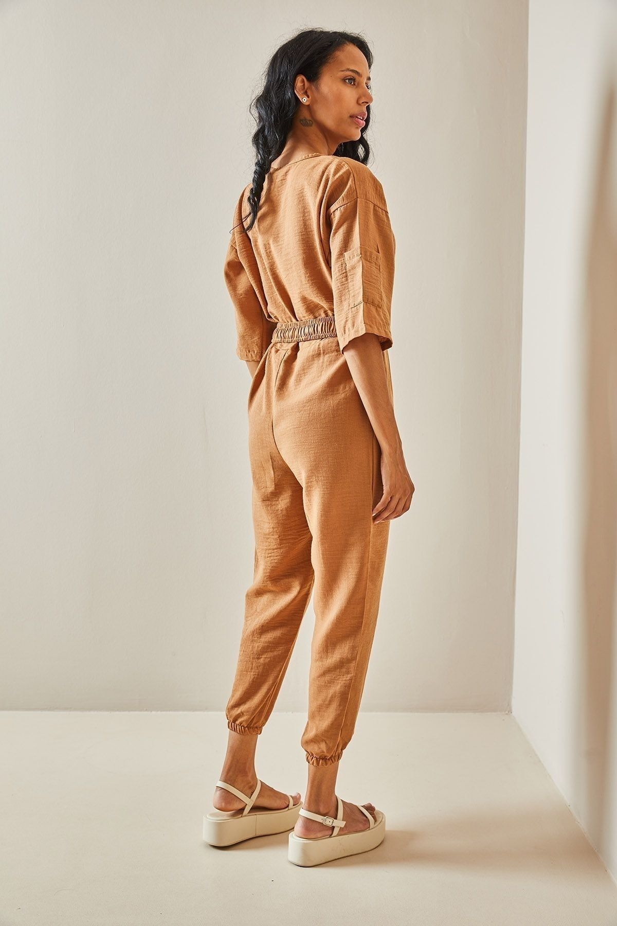 Camel boiler suit shop