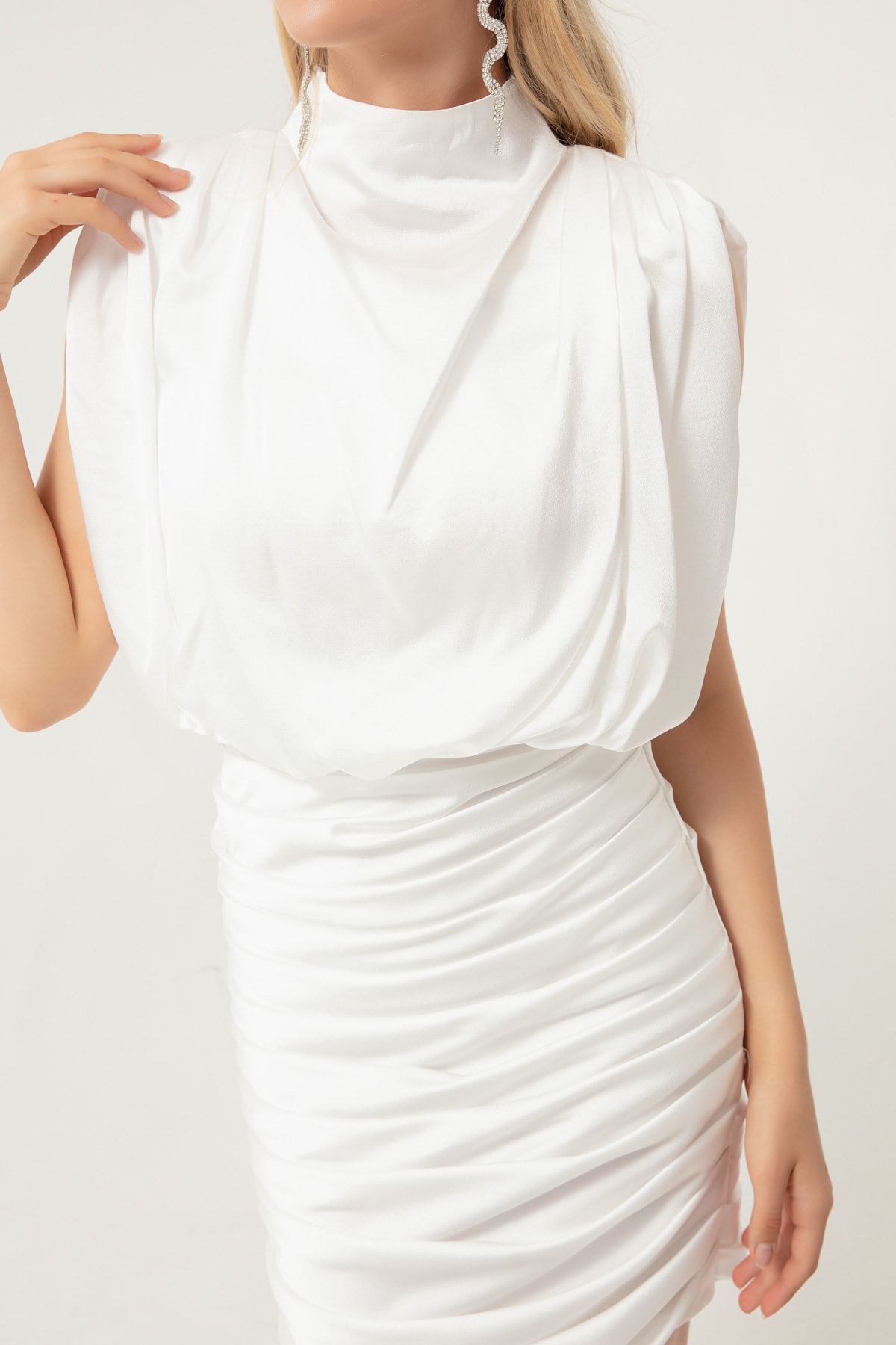 Ecru dress for sales graduation