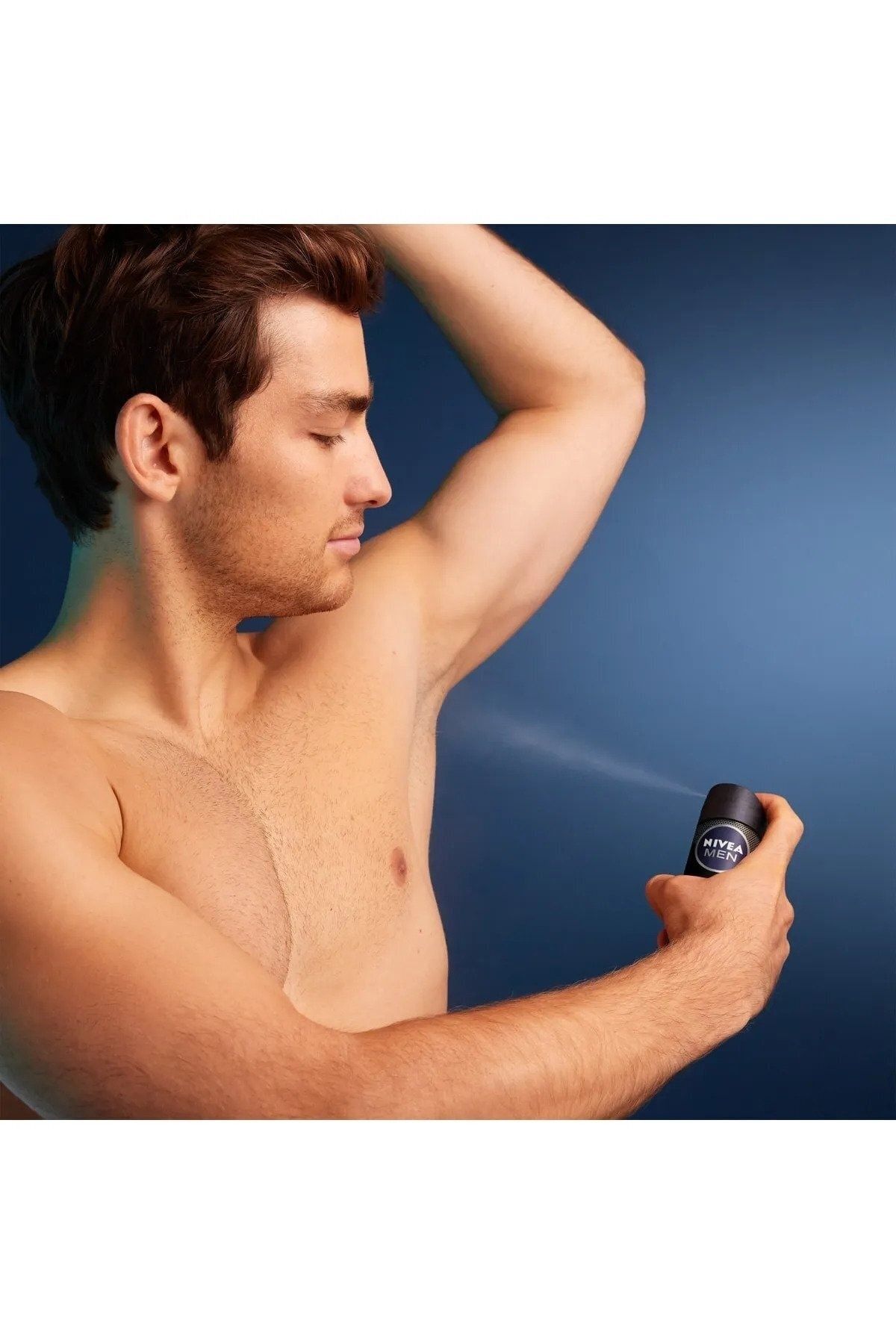 NIVEA اسپری ضد تعریق مردانه با بوی چوبی عمیق 150 میلی لیتر بسته 6 مزیتی