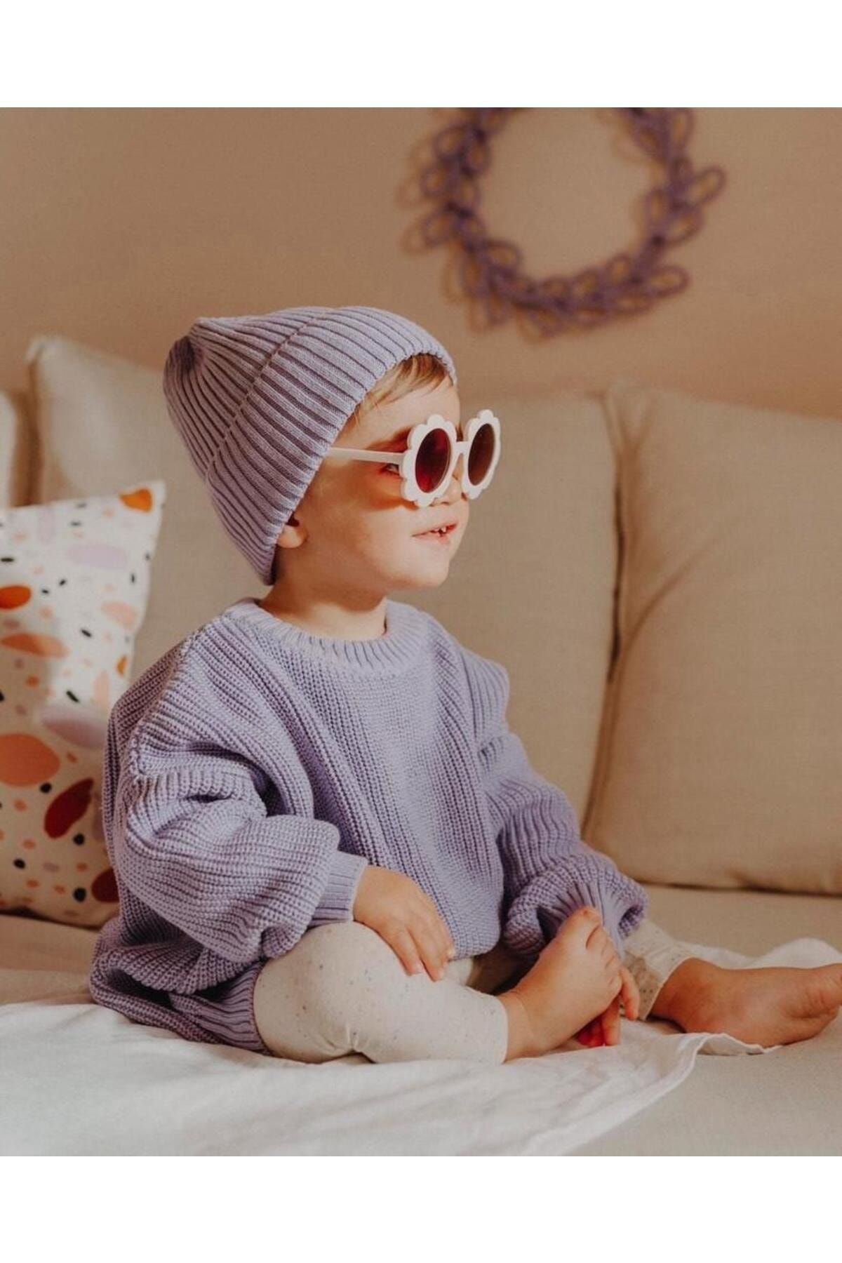 Sparrow Laurel Pulover Unisex Pentru Bebeluși, Copii, Cu Gâtul Turn, Tricotaje Supradimensionate 6 Luni-5 Ani Unisex - 6–7 years
