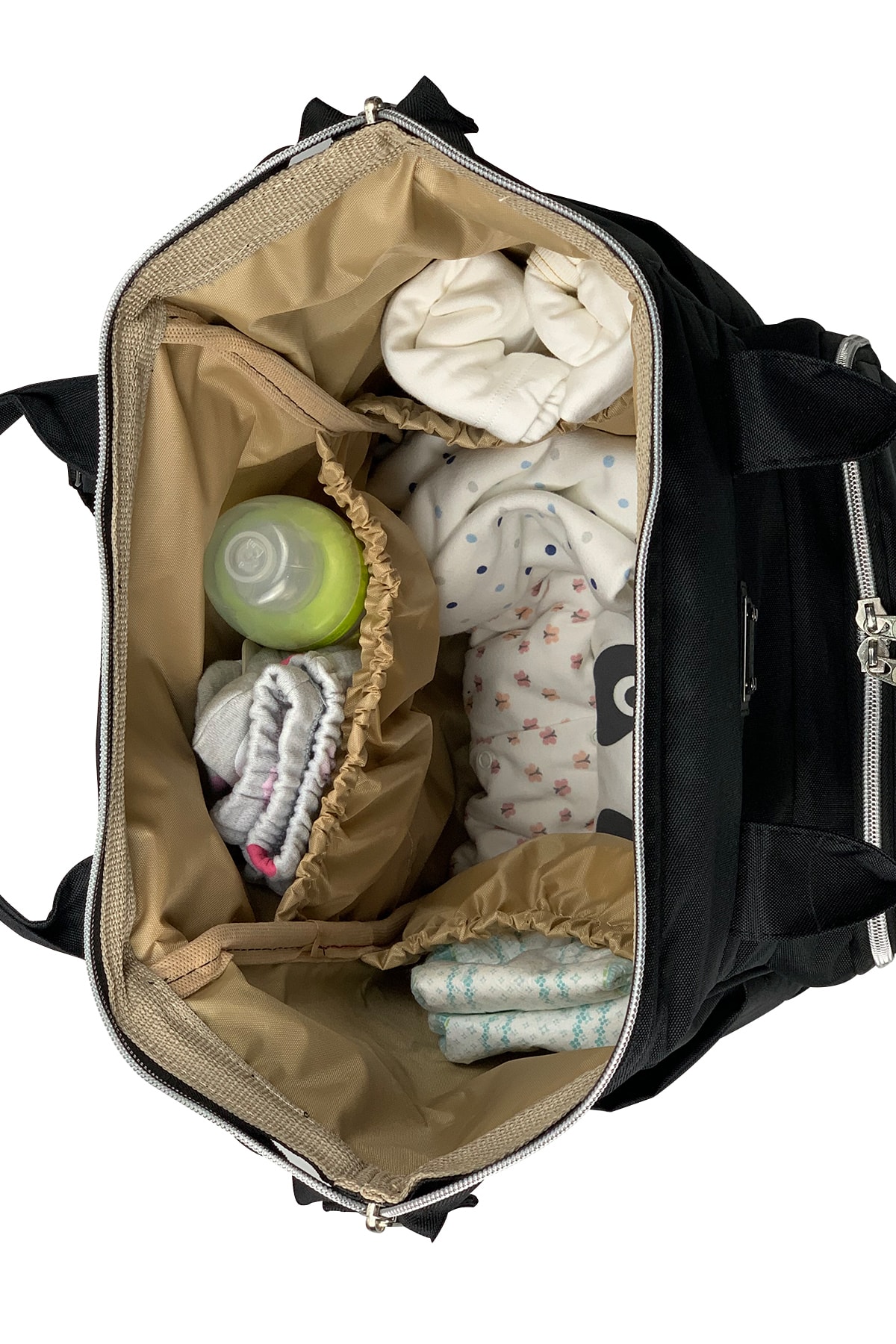 Stylo Paris Anne Bebek Bakım Çantası ve Isı Yalıtımlı Beach Bag Termos Çanta-2'li Takım fotoğrafı 7 (önizleme)