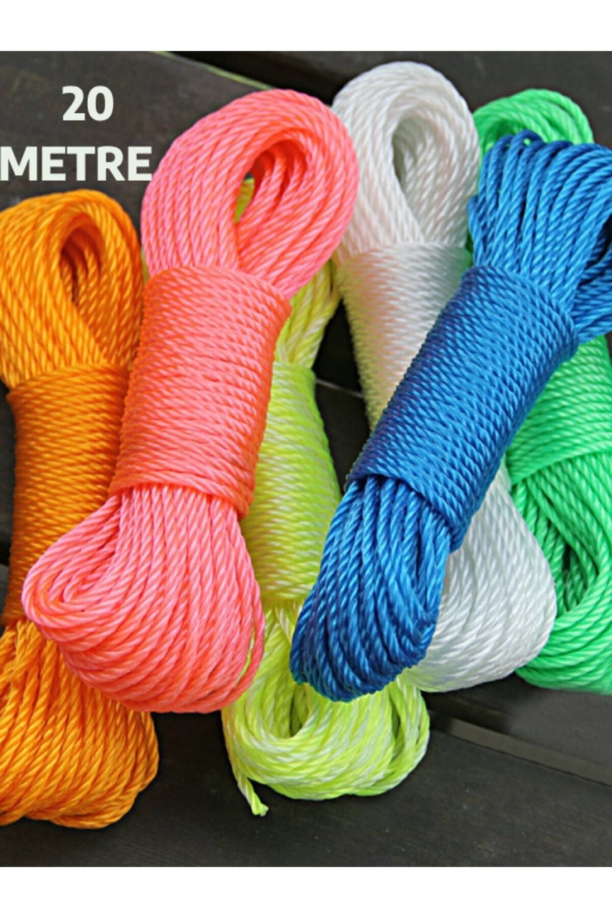 Genel Markalar Naylon Çamaşır Ipi 20 Mt Çok Amaçlı Ip