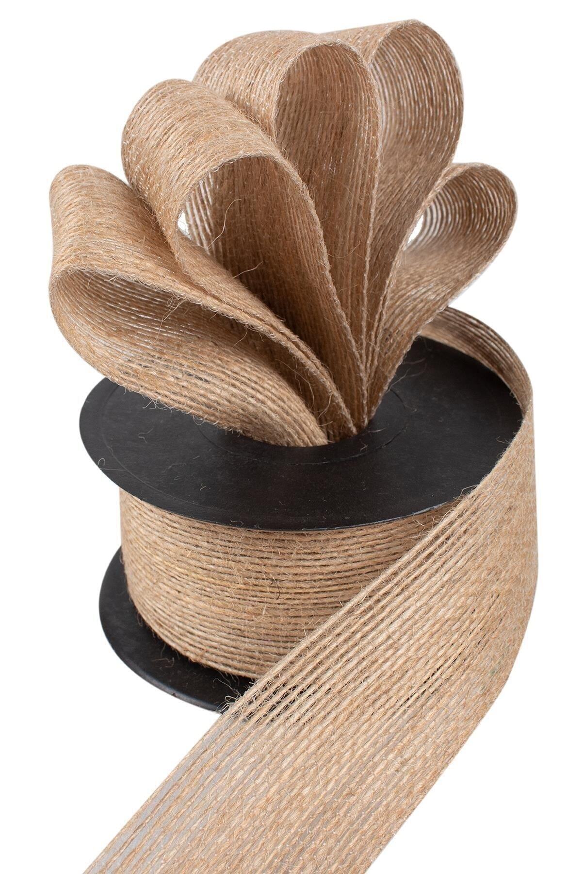 uğur bujiteri Hasır Jüt Kurdela 4 Santim