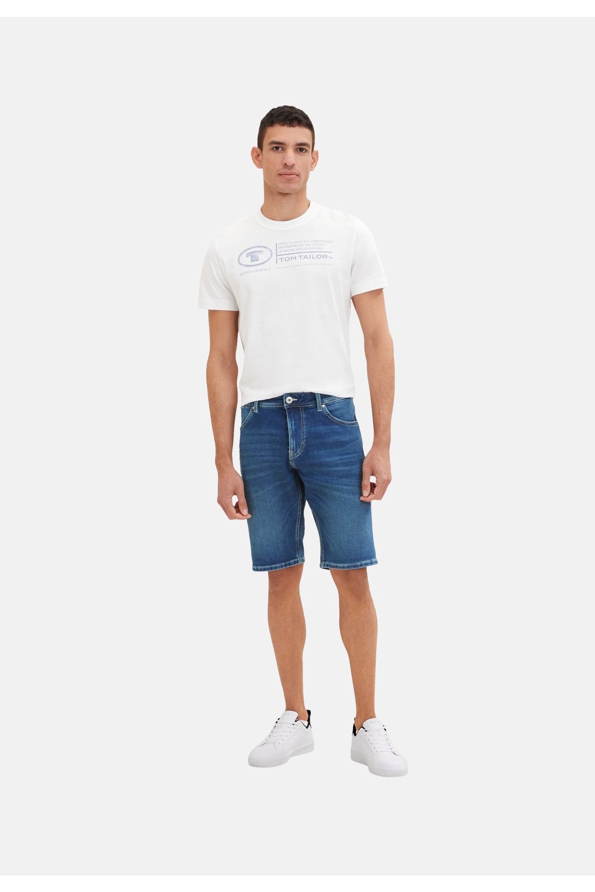 Tom Tailor-Kot Şort Josh Tom Tailor kurze Kot Slim Fit 6