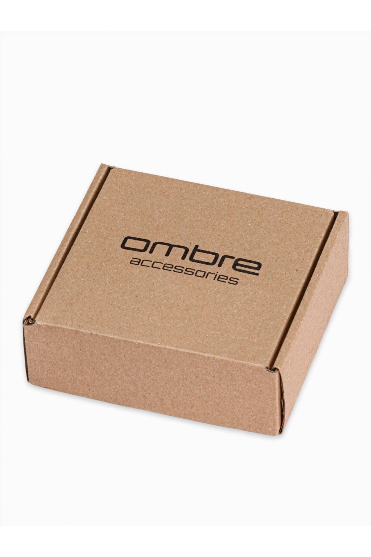 OMBRE-Herren Sackleinengürtel A028 - schwarz 4