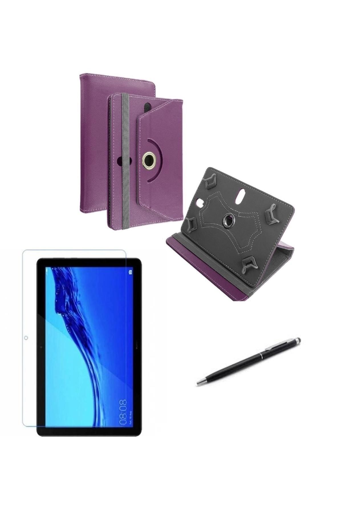 DUHALINE-Hometech Alfa 8TX 8" Tablet Case with Stand+Nano Unbreakable Screen Protector+Touch Pen 1