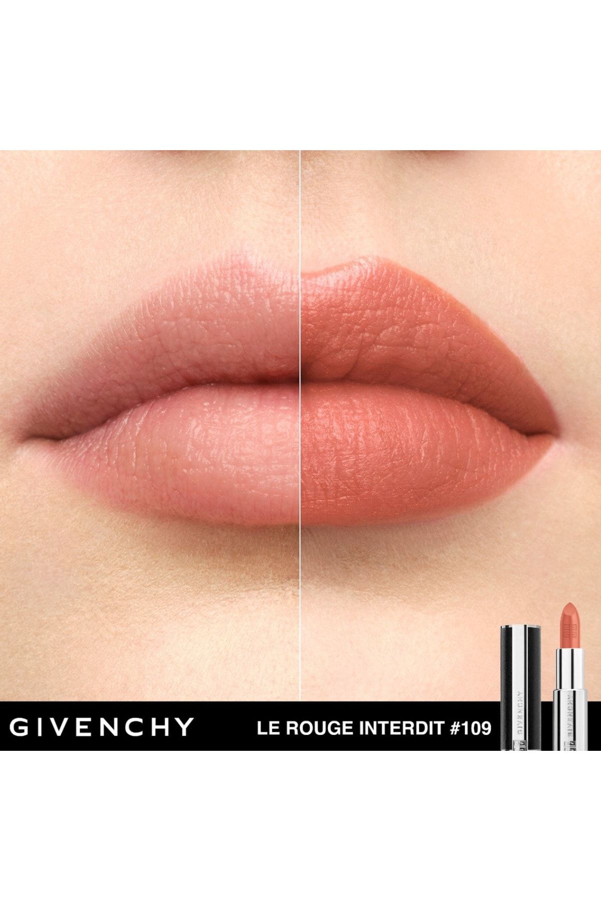 Givenchy لبخند مات افسانه ای ممنوع شده با رنگ مات ابریشمی