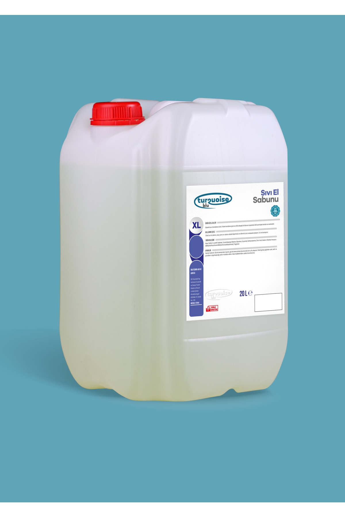 KRİSTALİÇE Sıvı El Sabunu 20 lt