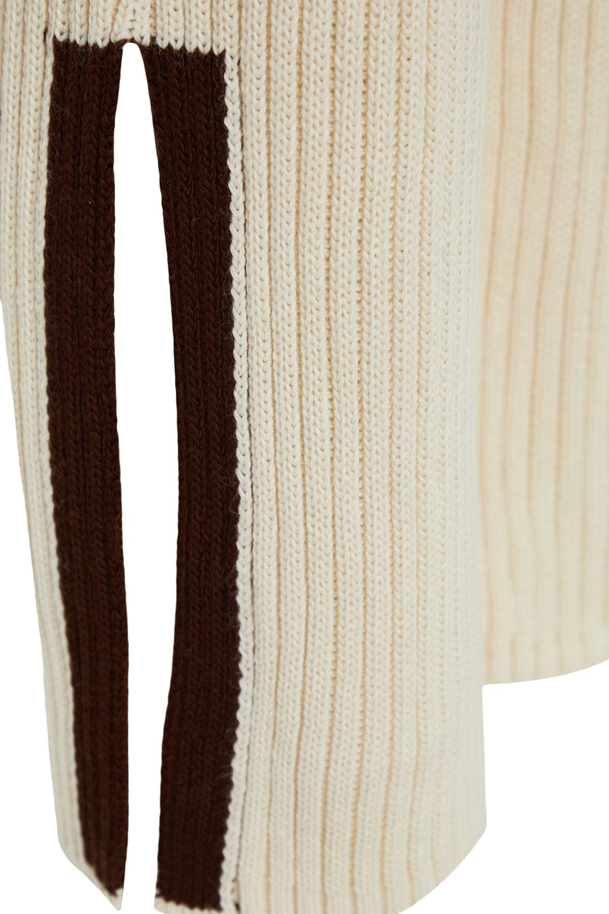Trendyol Collection-Corded Stone Color Block Crop Knitwear Set - Twoaw24Au00021 7
