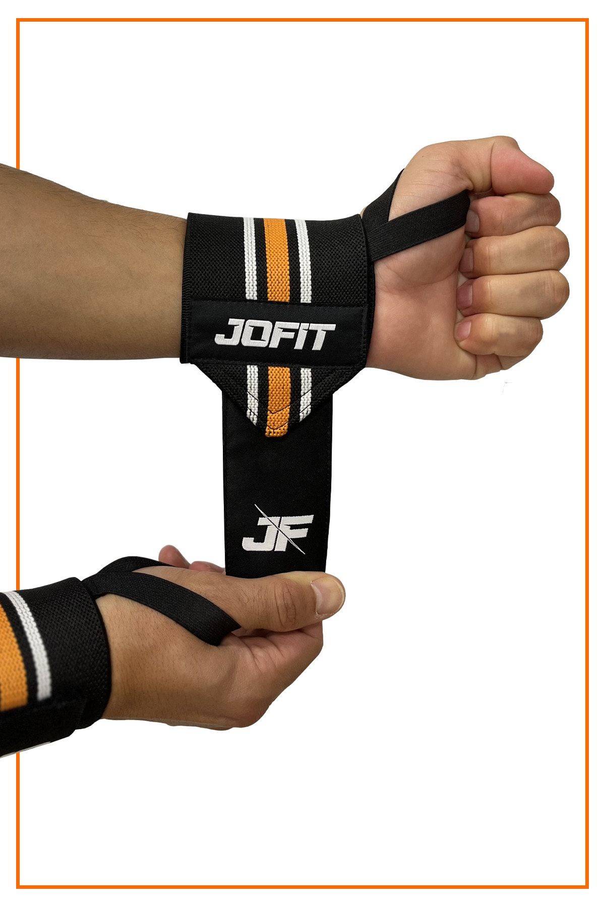 مچ بند ورزشی سفید مردانه و زنانه دست بسته دستبند وزن تناسب اندام 2 jofit