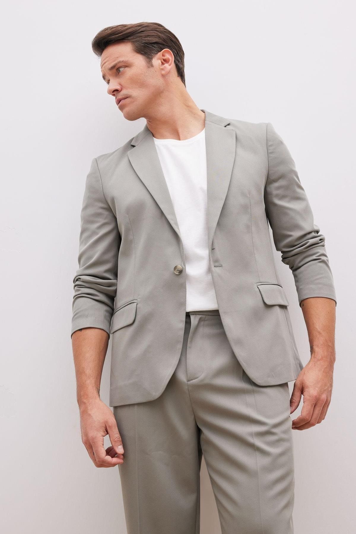 DeFacto-Relax Fit gefütterte Blazerjacke 3