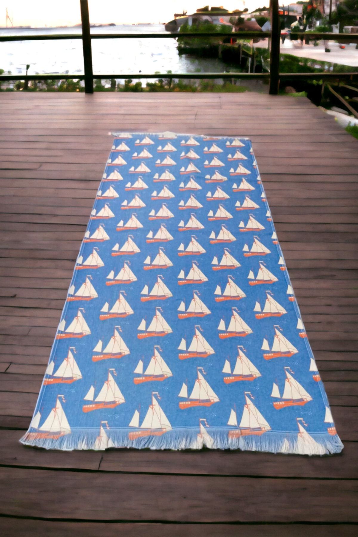 BİNNUR HOME Prosop De Plajă Imprimat Digital 70x140 Cm Unisex - 70 X 140