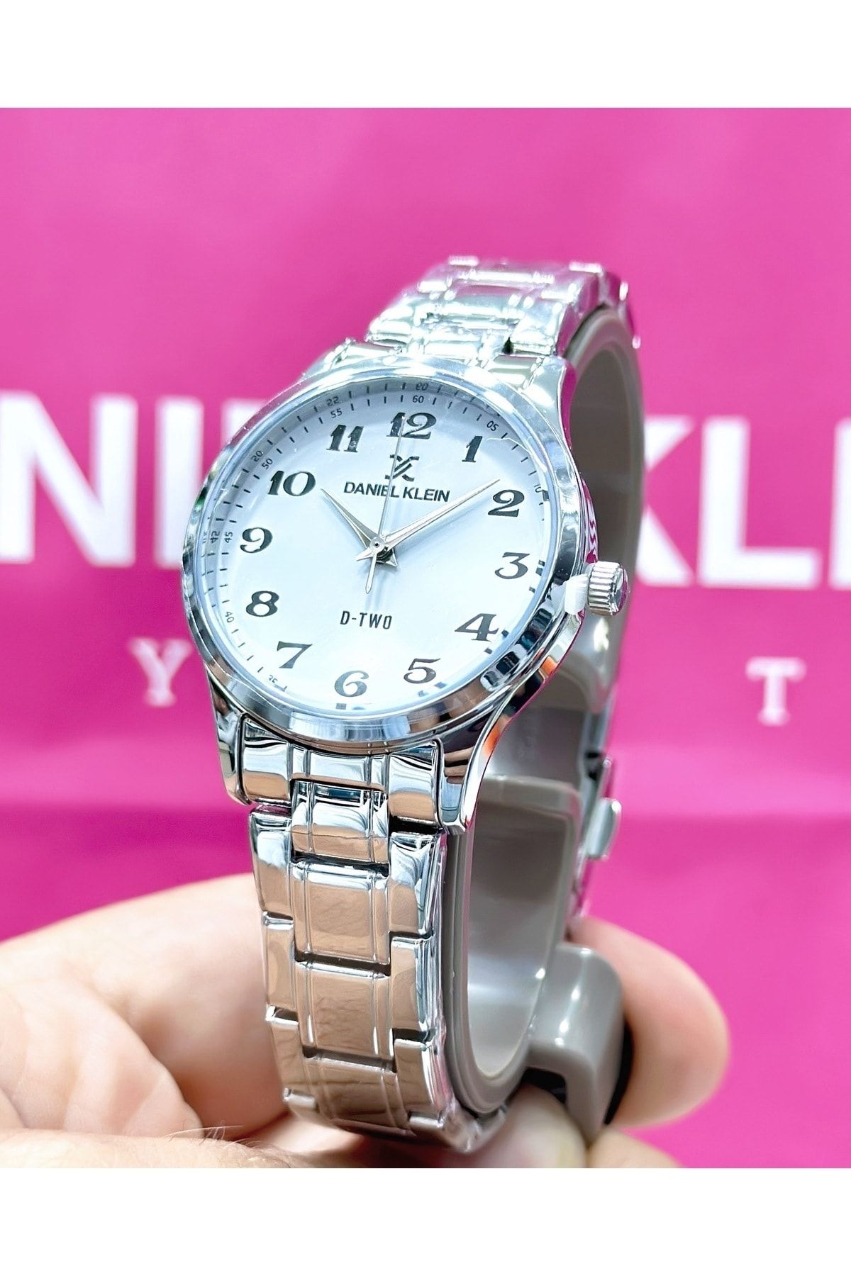 Daniel klein on sale silver watch