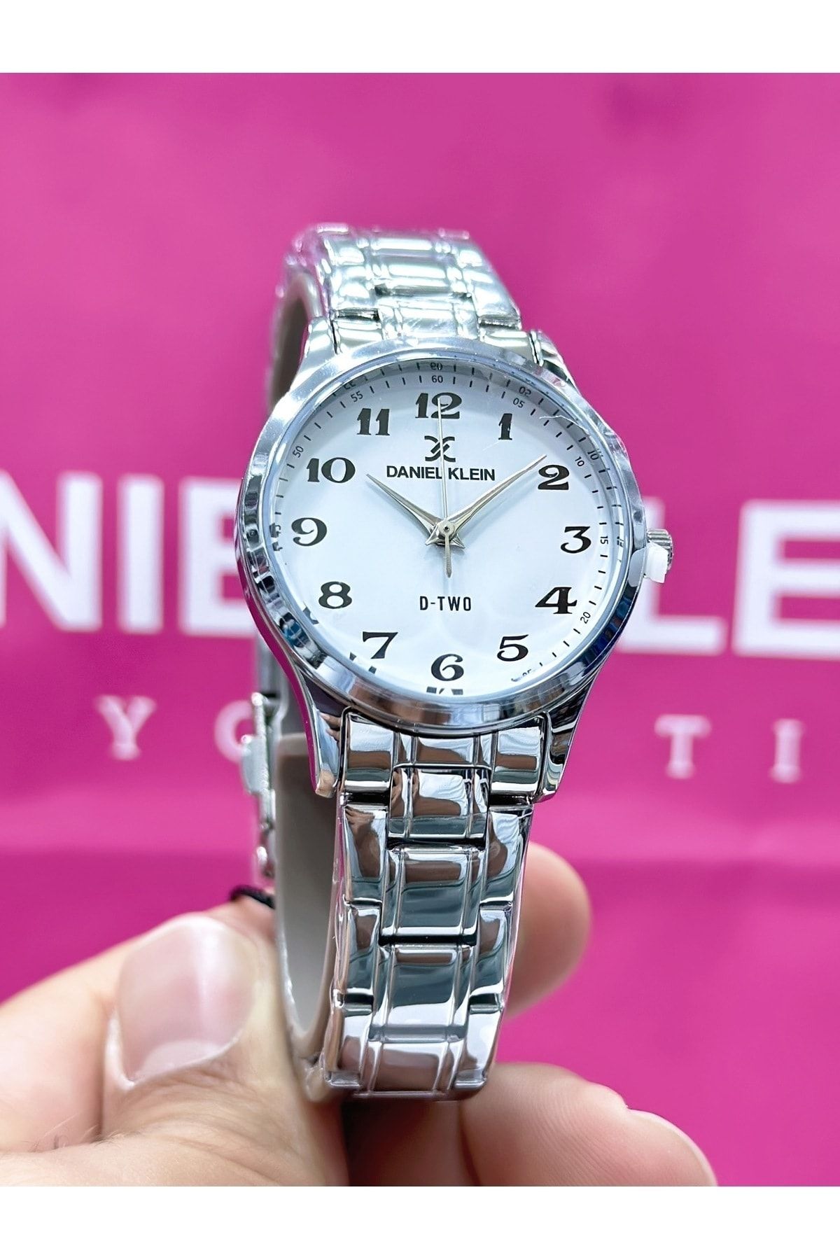 Daniel Klein Watch Silver colored Plain Trendyol