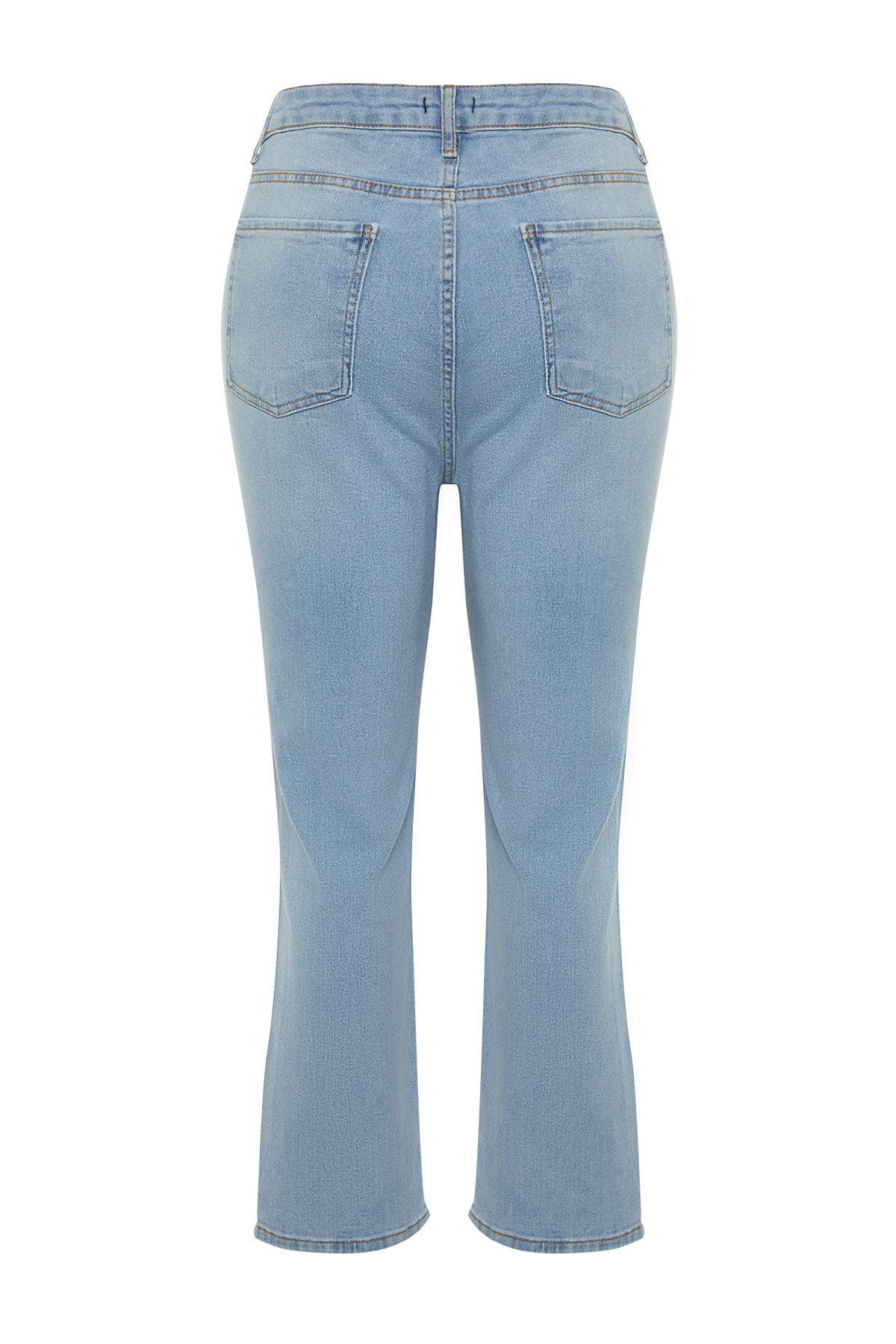 Trendyol Curve Plus Size Jeans - Blue - Skinny - Trendyol