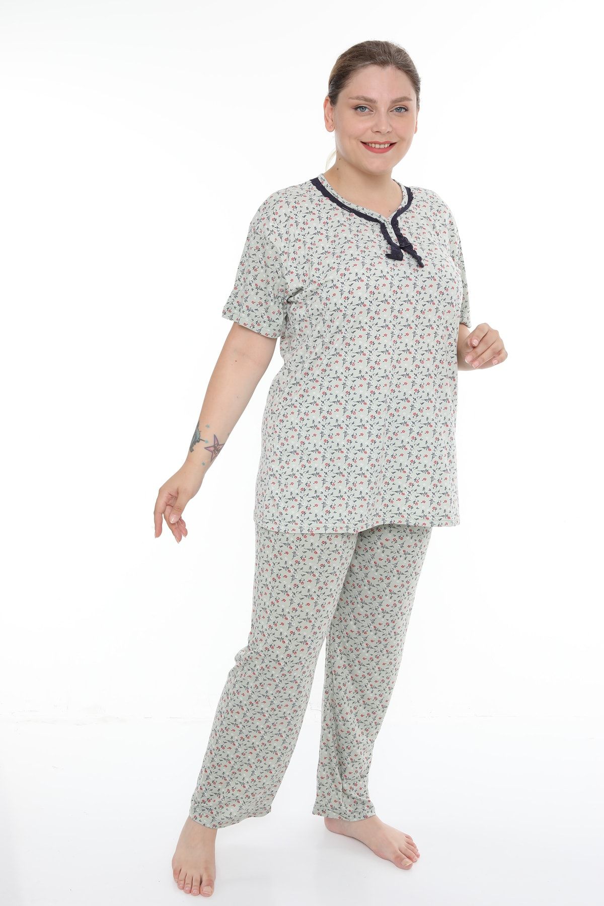 FAMES PİJAMA-Polyviscon supreme pajama set 4