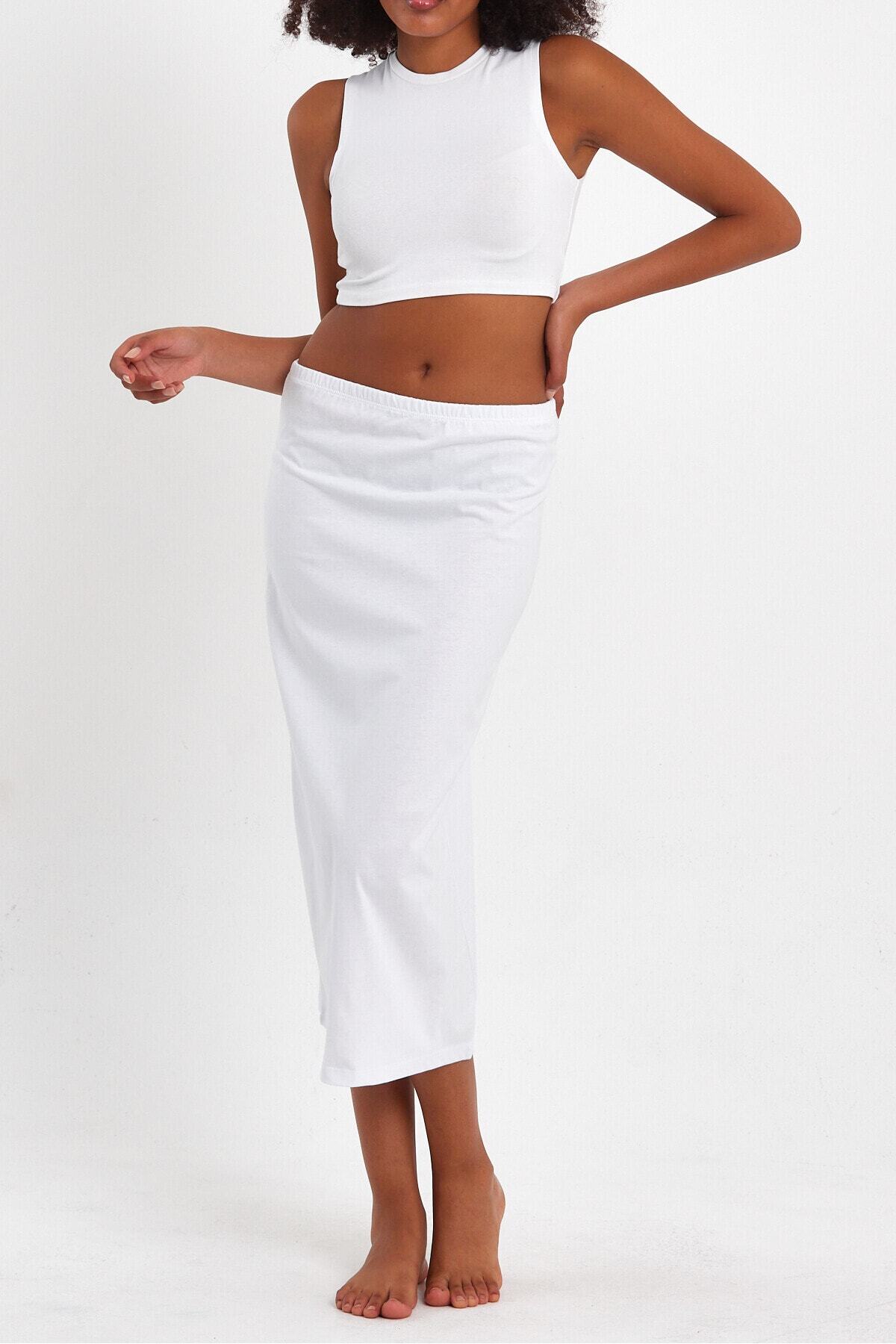 Avones UZUN Etek Astarı İçlik Jüpon Kombinezon