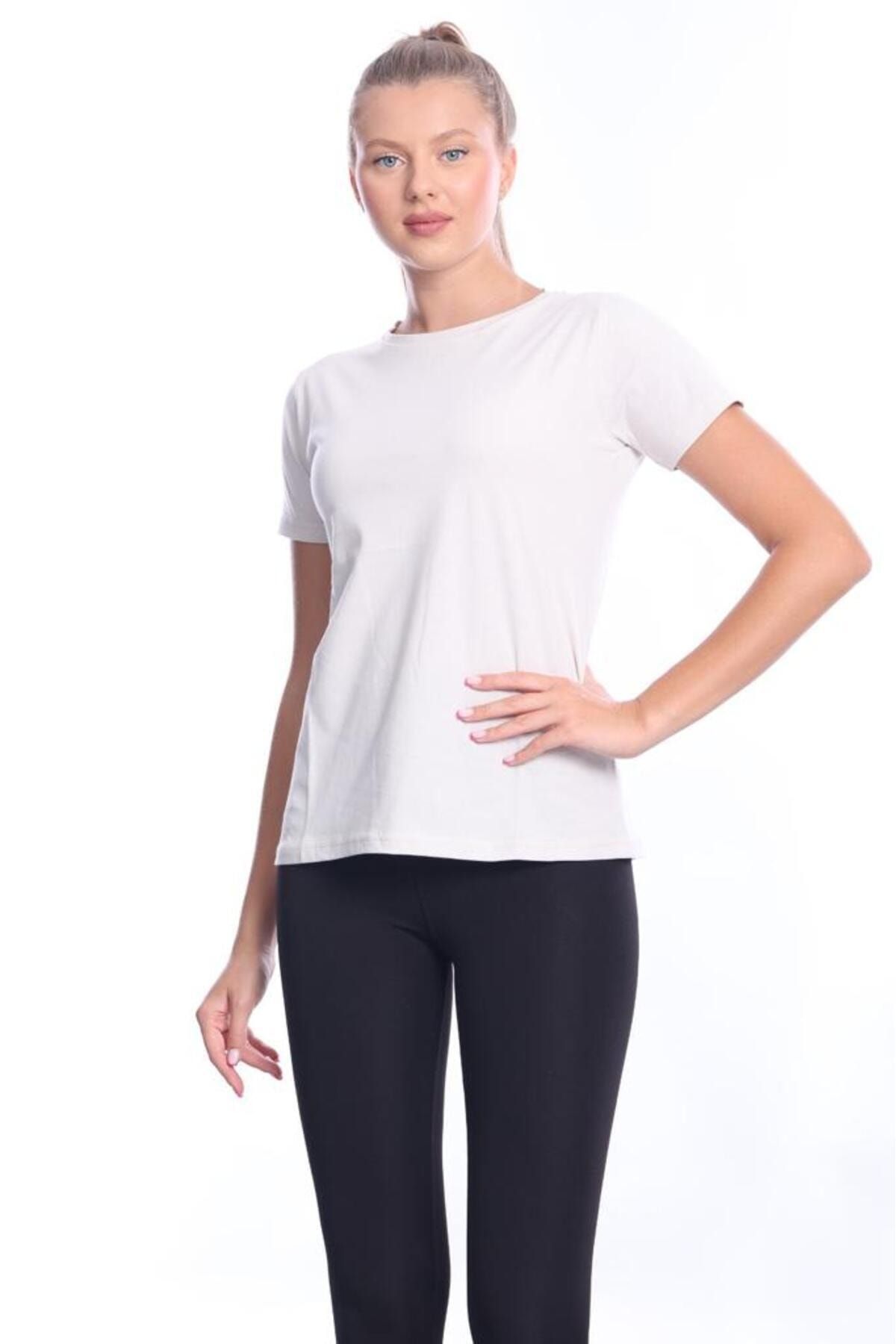 Tight crew neck t shirt top