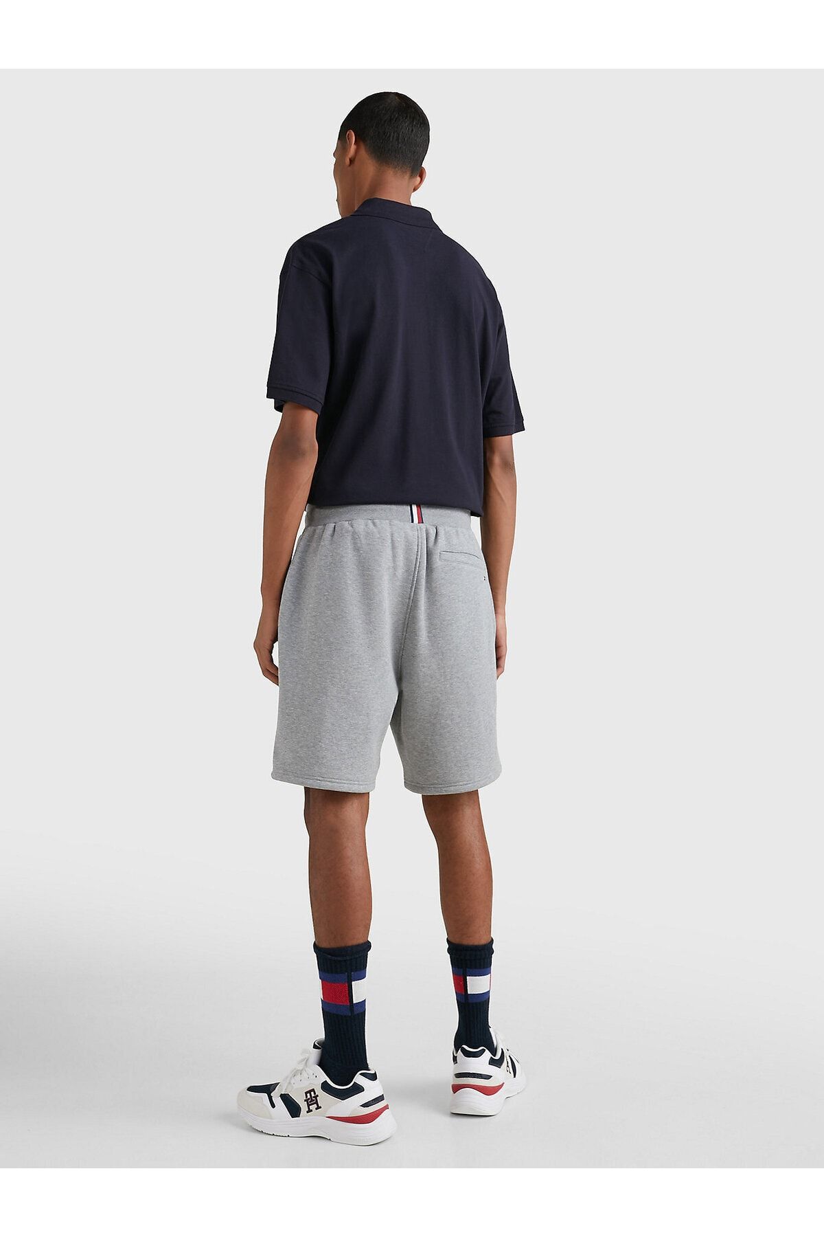 Grey tommy hilfiger shorts hotsell