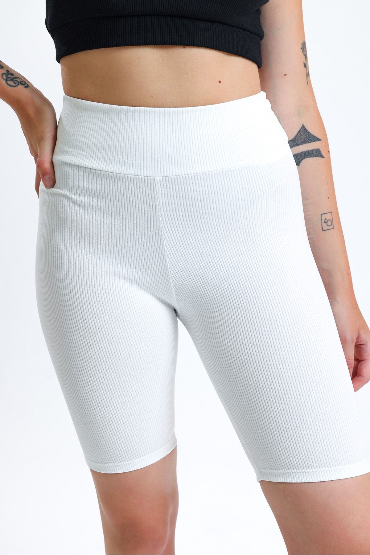 High waisted biker shorts women store