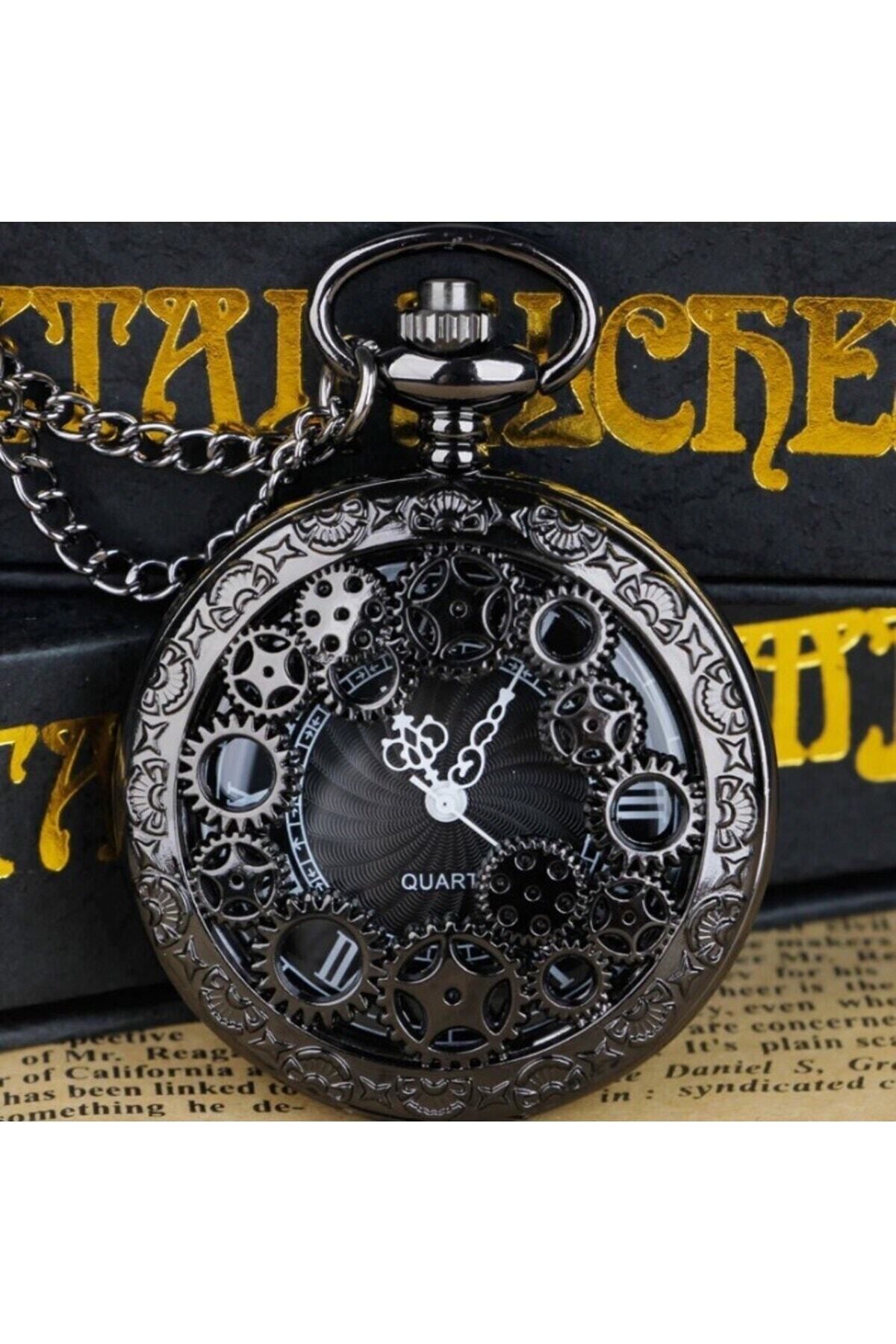 steampunk duvar kağıdı saati