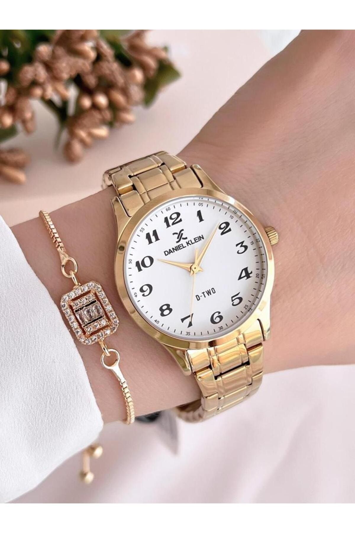 Daniel klein gold watch sales