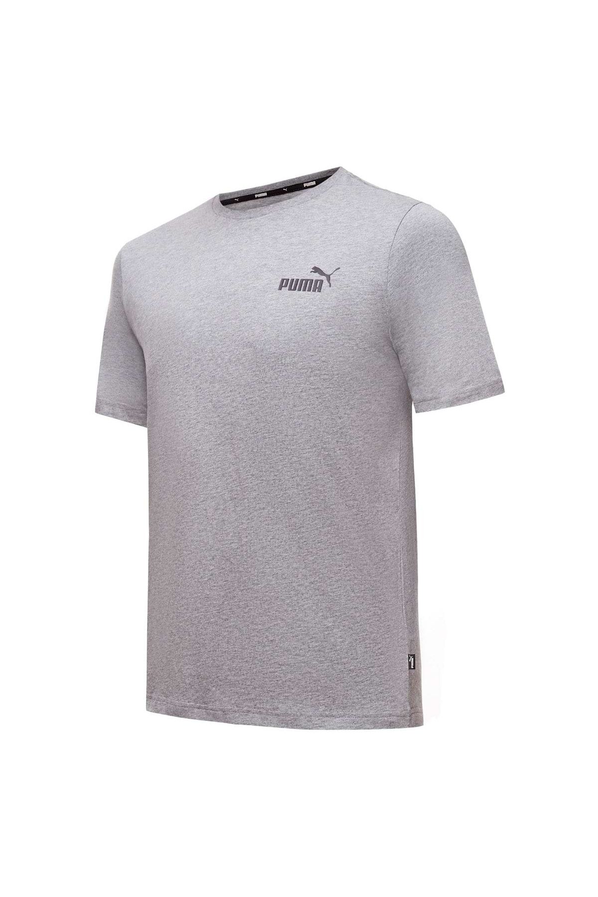 Puma Herren T-Shirt - ESS Small Logo Tee, Rundhals, Kurzarm, uni - Trendyol