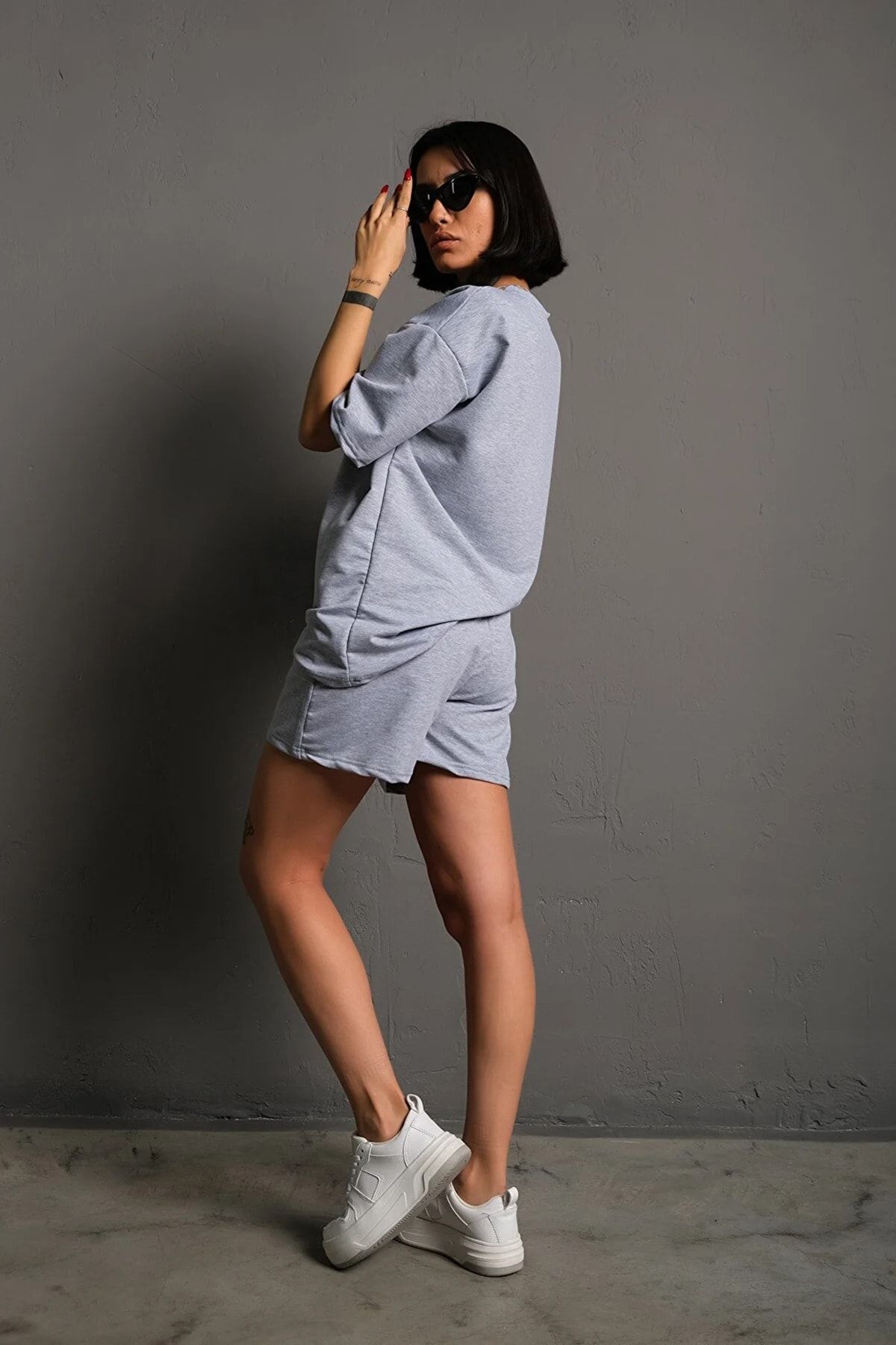 T shirt dress deals with cycling shorts