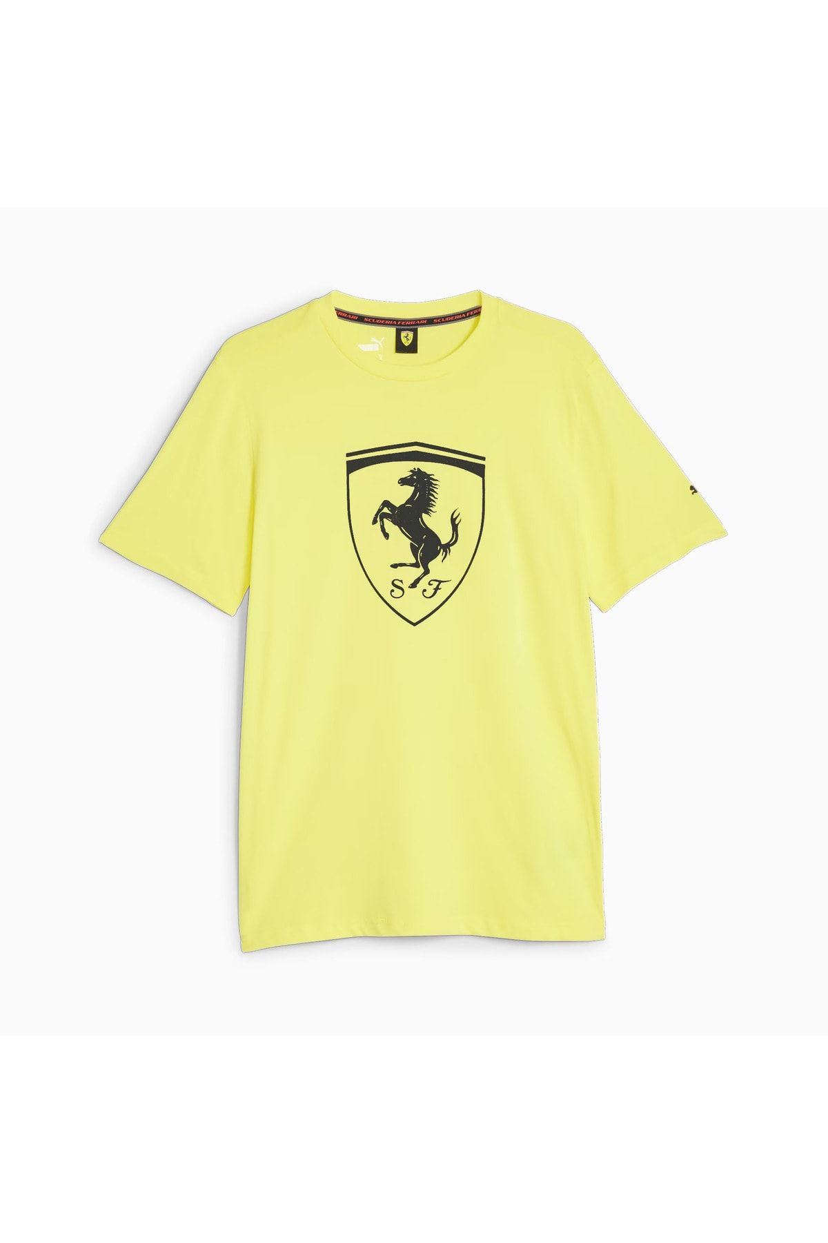 Puma T Shirt Yellow Regular fit Trendyol