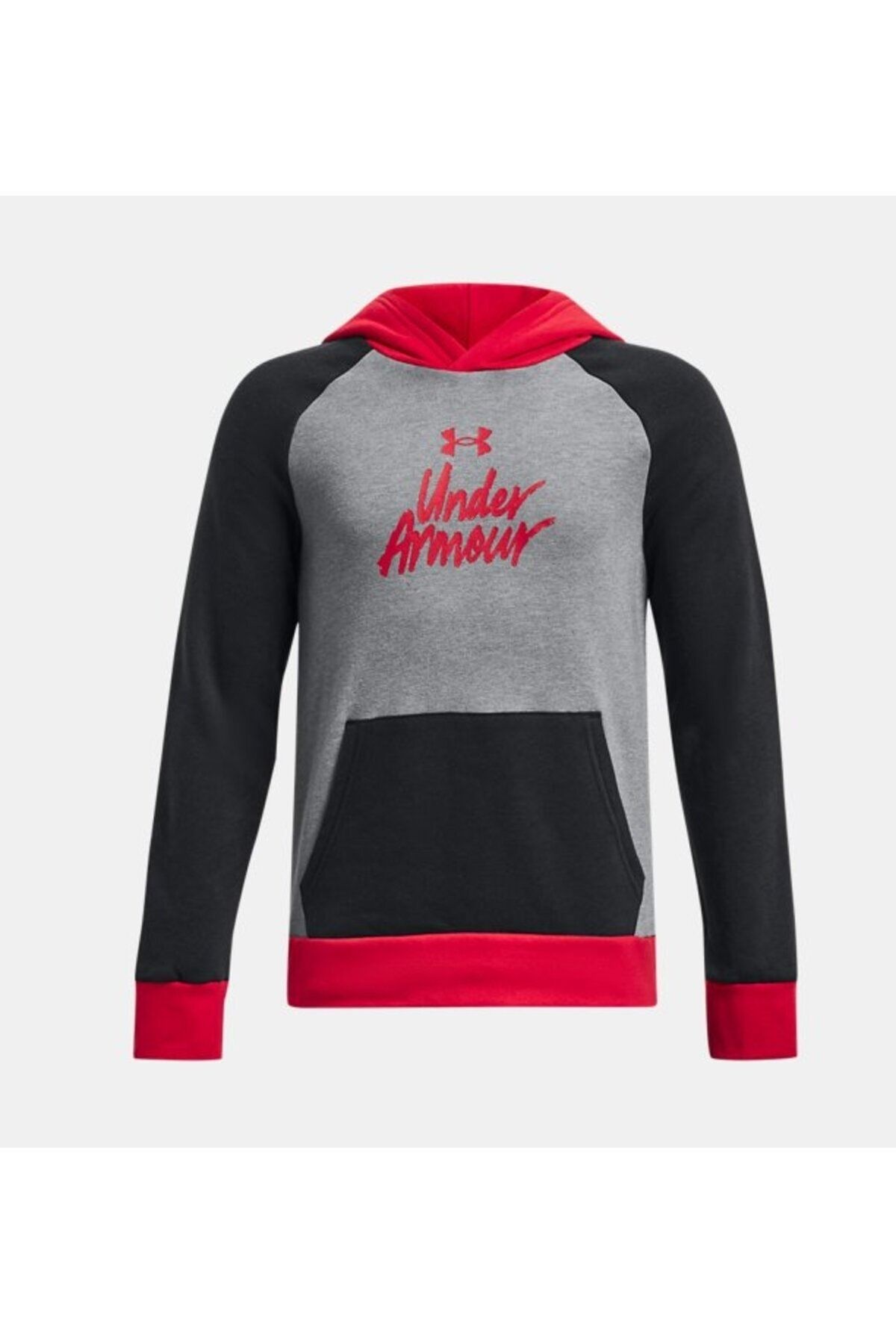 Hoodie Colorblock Script پسرانه UA Rival Fleece Under Armour