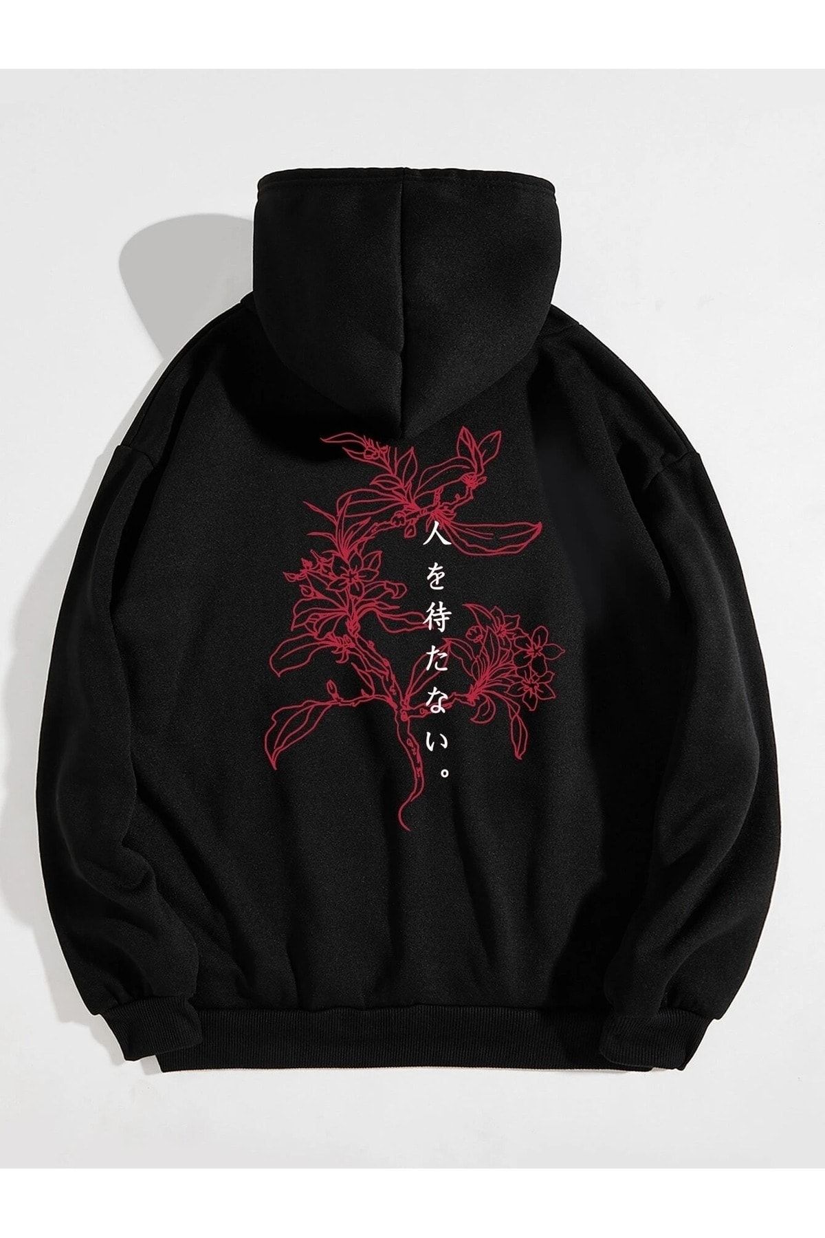 Japanese flower hoodie sales