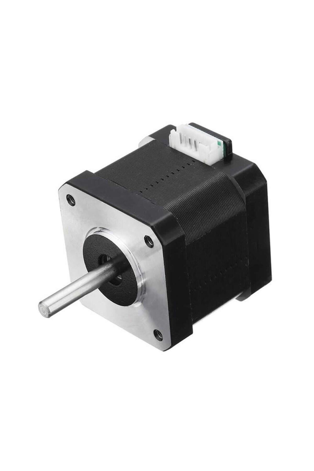 Nema 17 Step Motor 1.5a 0.4nm D Mil 2 Faz 1.5a 1.8 Derece 200 Adım 3d Yazıcı Printer 5