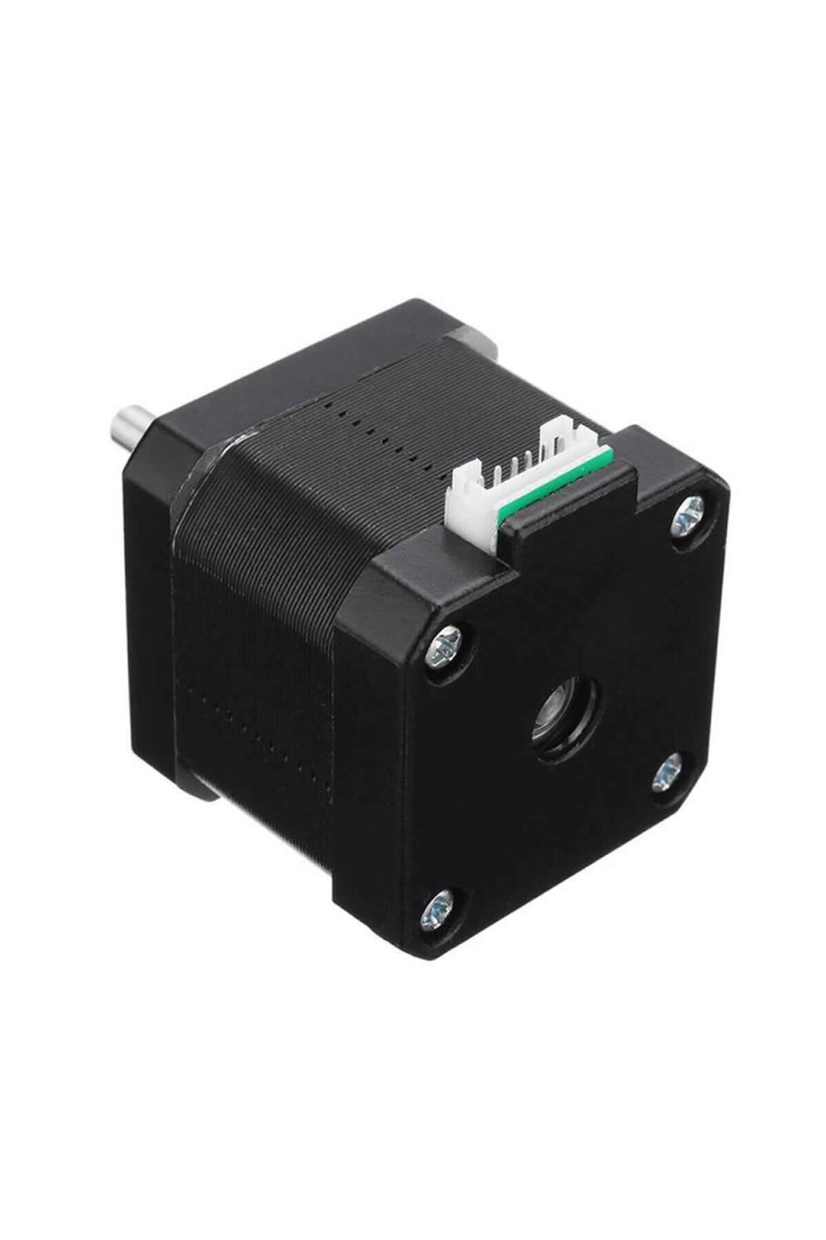Nema 17 Step Motor 1.5a 0.4nm D Mil 2 Faz 1.5a 1.8 Derece 200 Adım 3d Yazıcı Printer 6