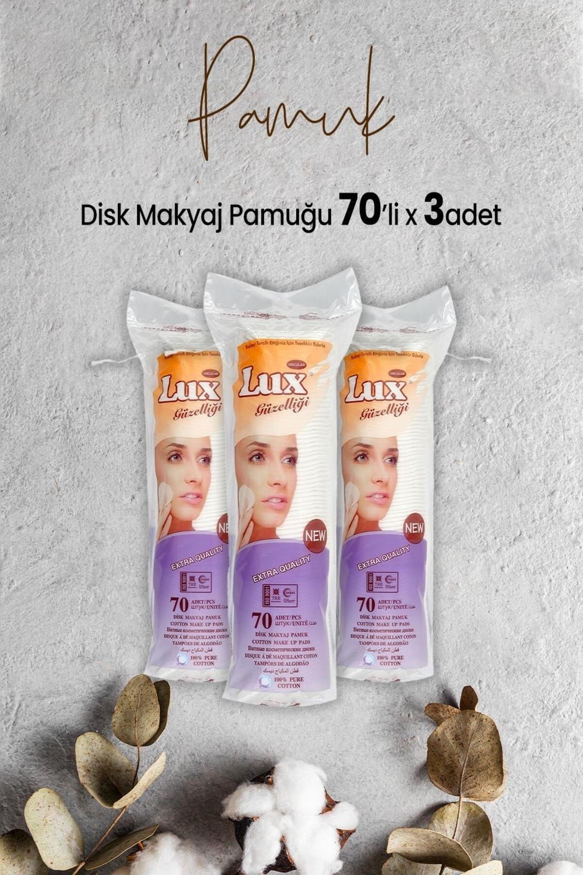 Disk Makyaj Pamuğu 70'li x 3 Adet