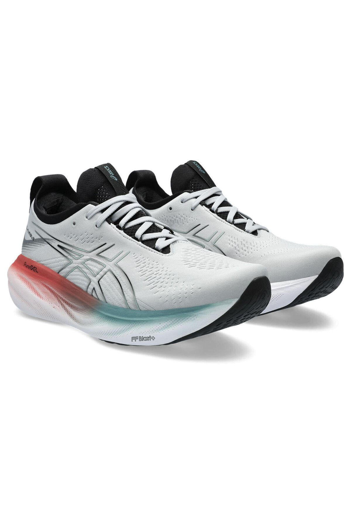 Asics کفش دویدن مردانه ژل نیمباس 25 خاکستری