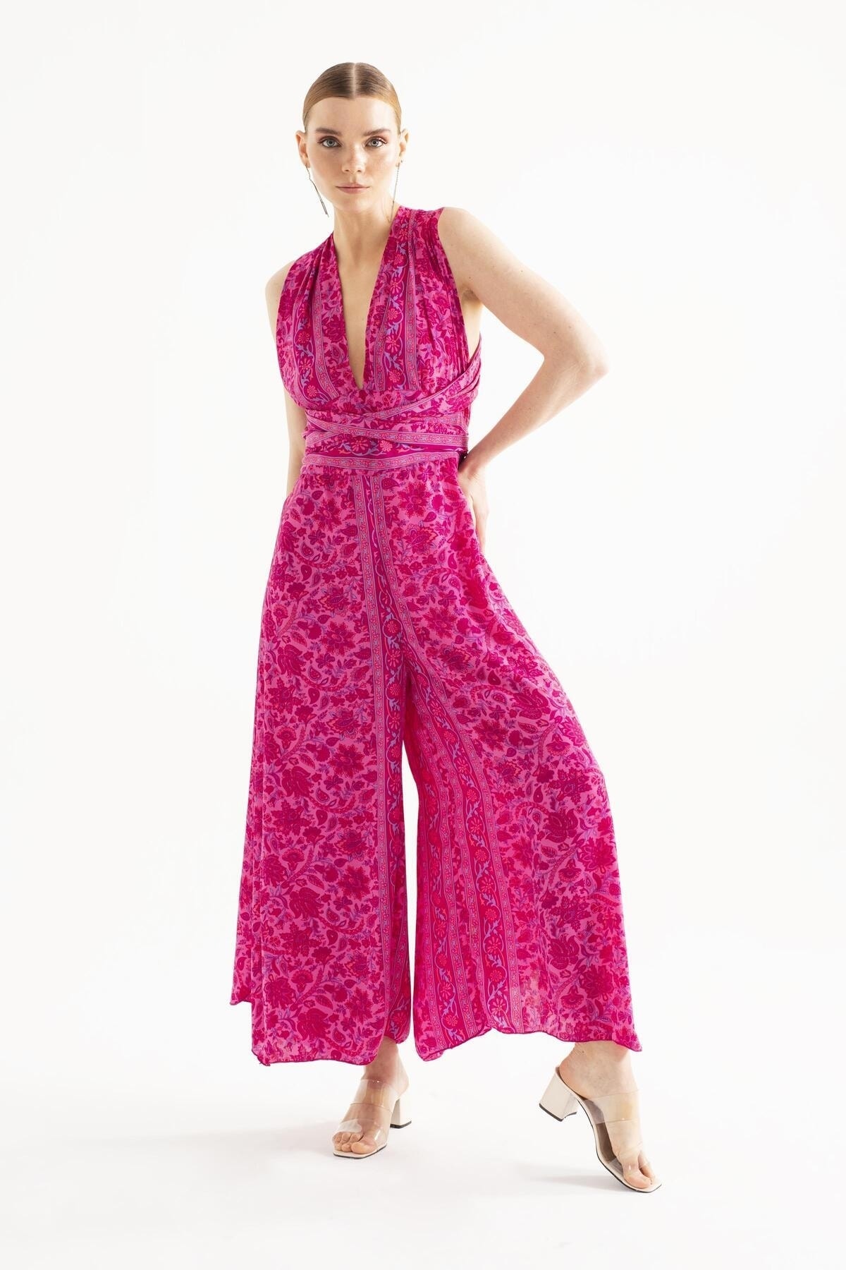 [KUŞAKLI REA İPEK KİMONO]