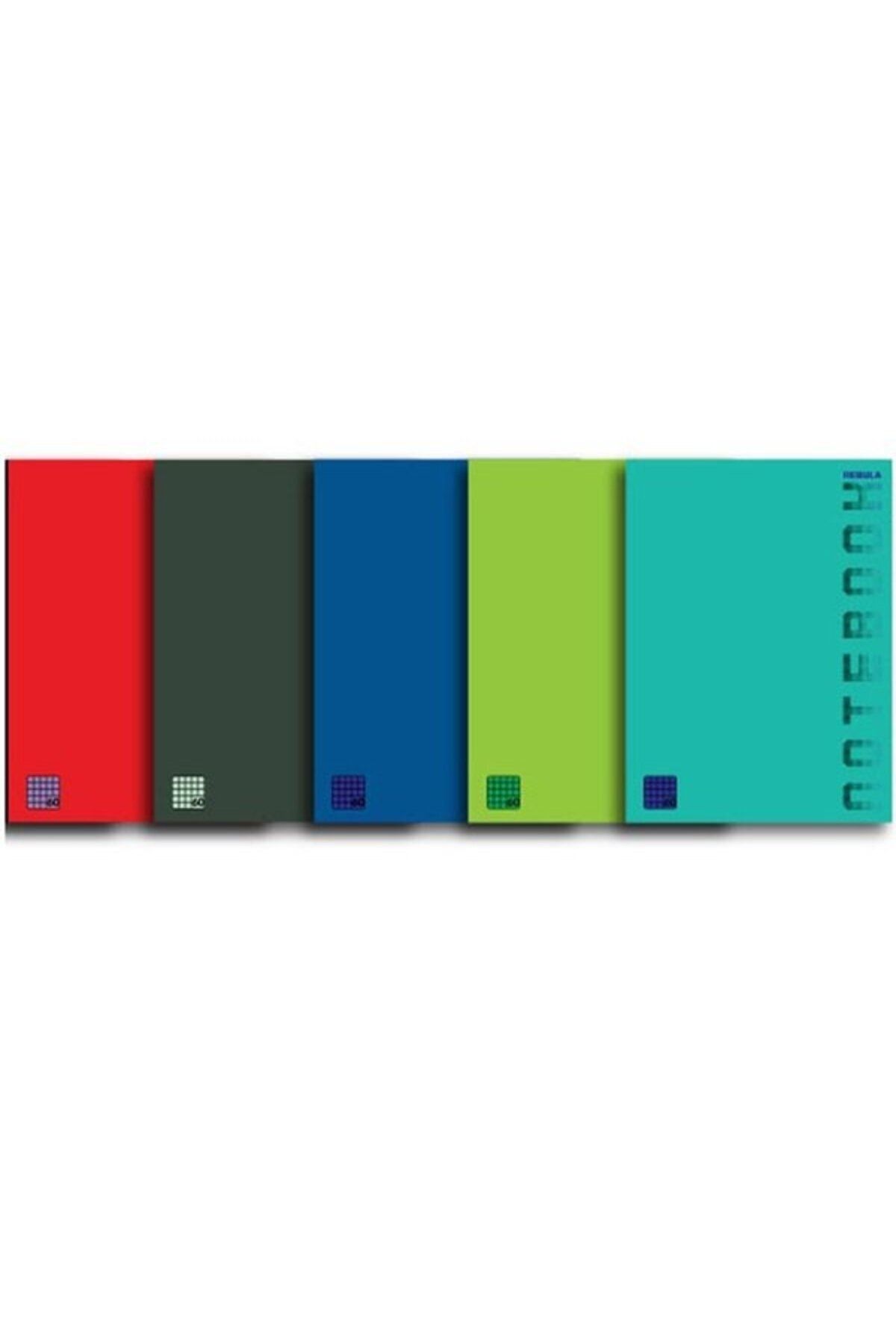 MYLİNE-Nebula A-4 P.P. Cover Method Notebook 80 Yp Striped 6 Pieces 1