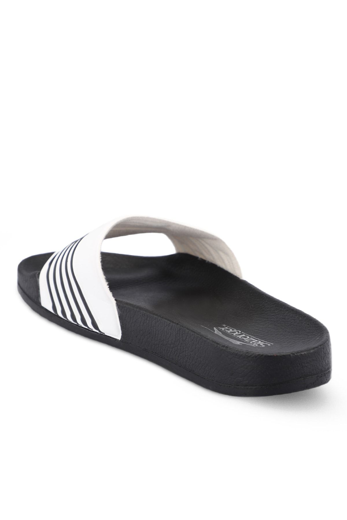 دمپایی سفید مردانه Fion مشکی اورجینال Slazenger