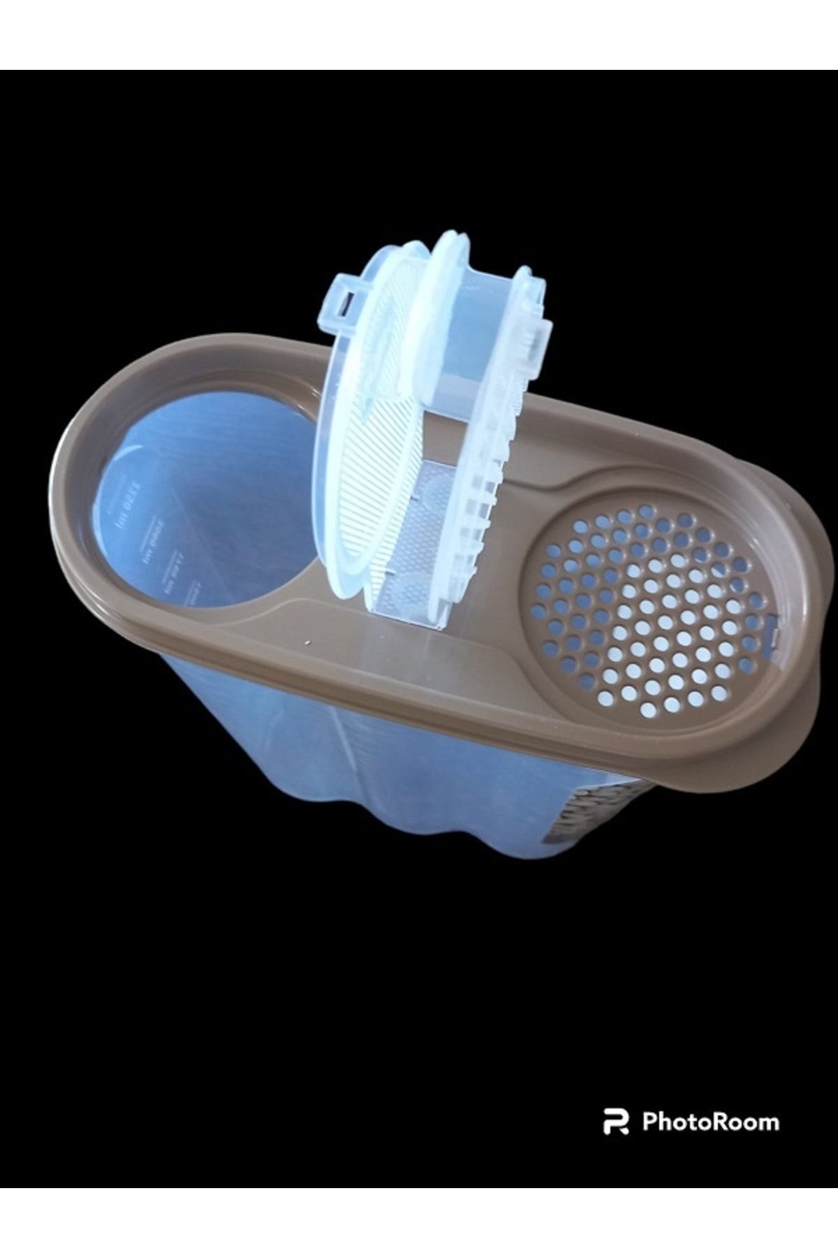 POMSTORE-Multi-Purpose Plastart Water Airtight Locked Food Container 2.4 Lt Two Sided Open-Close Click (SINGLE) 5