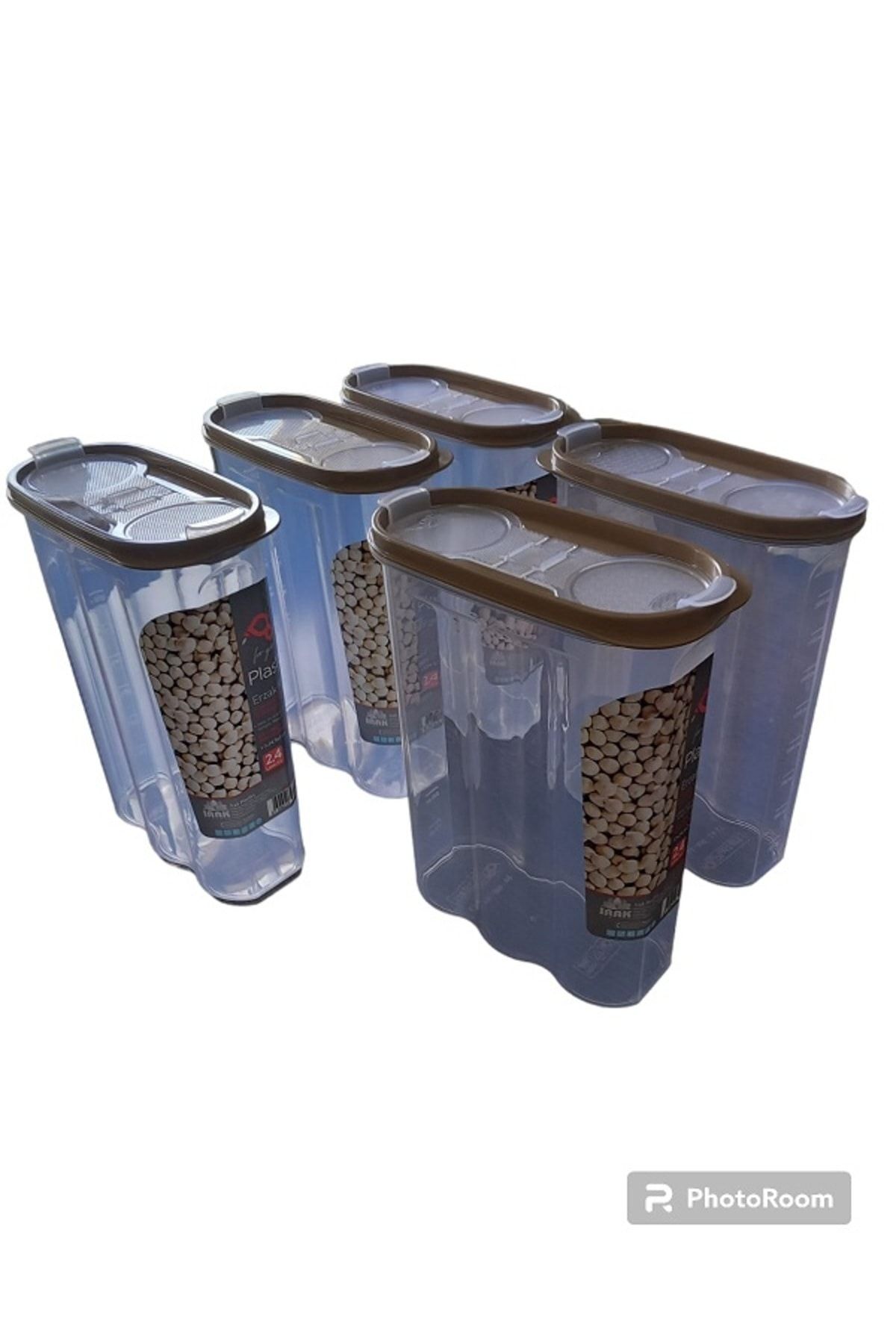 POMSTORE-Multi-Purpose Plastart Water Airtight Locked Food Container 2.4 Lt Two Sided Open-Close Click (SINGLE) 6