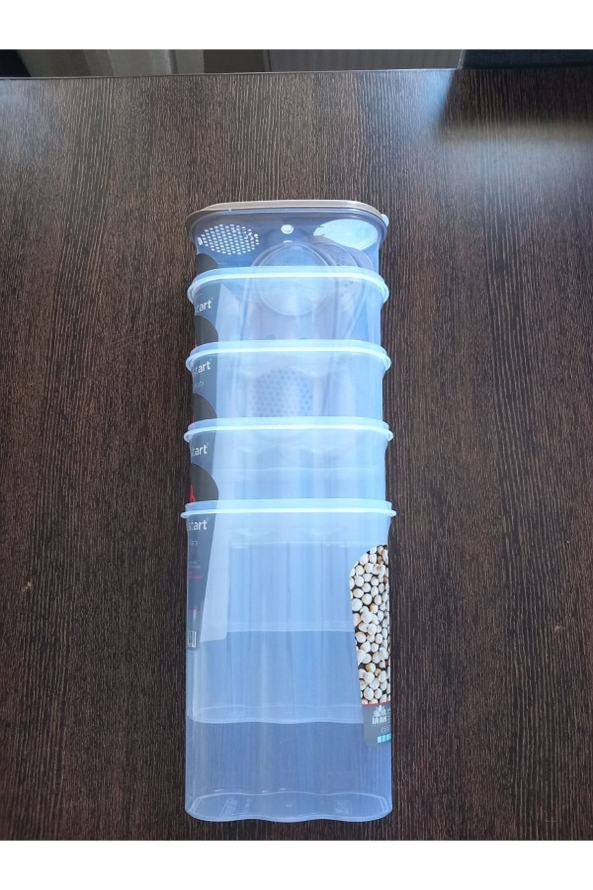 POMSTORE-Multi-Purpose Plastart Water Airtight Locked Food Container 2.4 Lt Two Sided Open-Close Click (SINGLE) 7