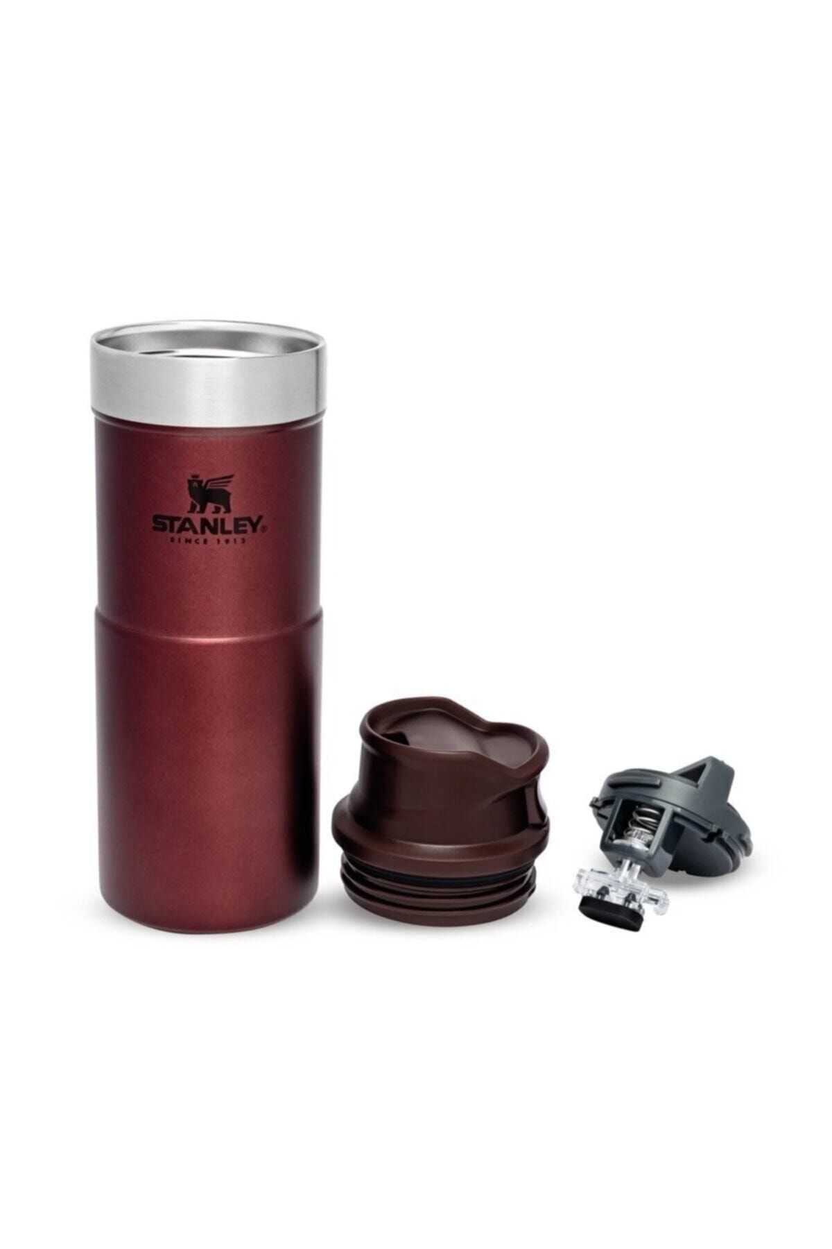 Stanley Classic Trigger-Action Claret Red Thermos Cup 0.35 LT - Trendyol